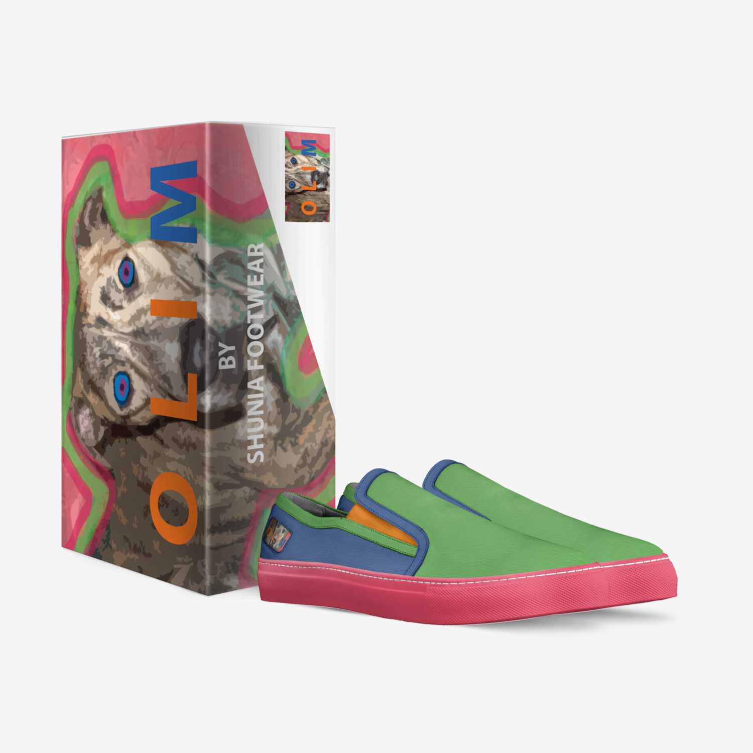 OLIM custom made in Italy shoes by Raghubir | Box view