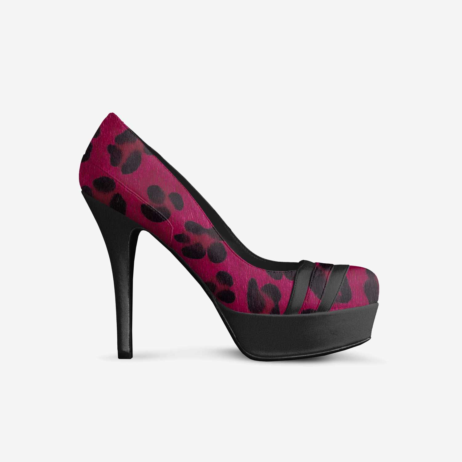 Kitty Cat custom made in Italy shoes by Sabrina Boerner | Side view