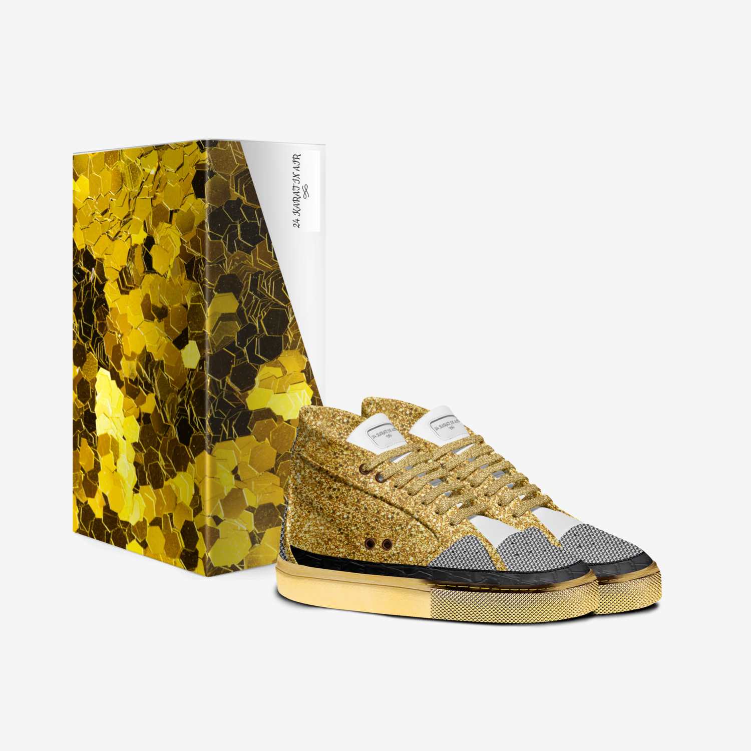 24 KARAT IN AIR custom made in Italy shoes by Pamela Harris | Box view