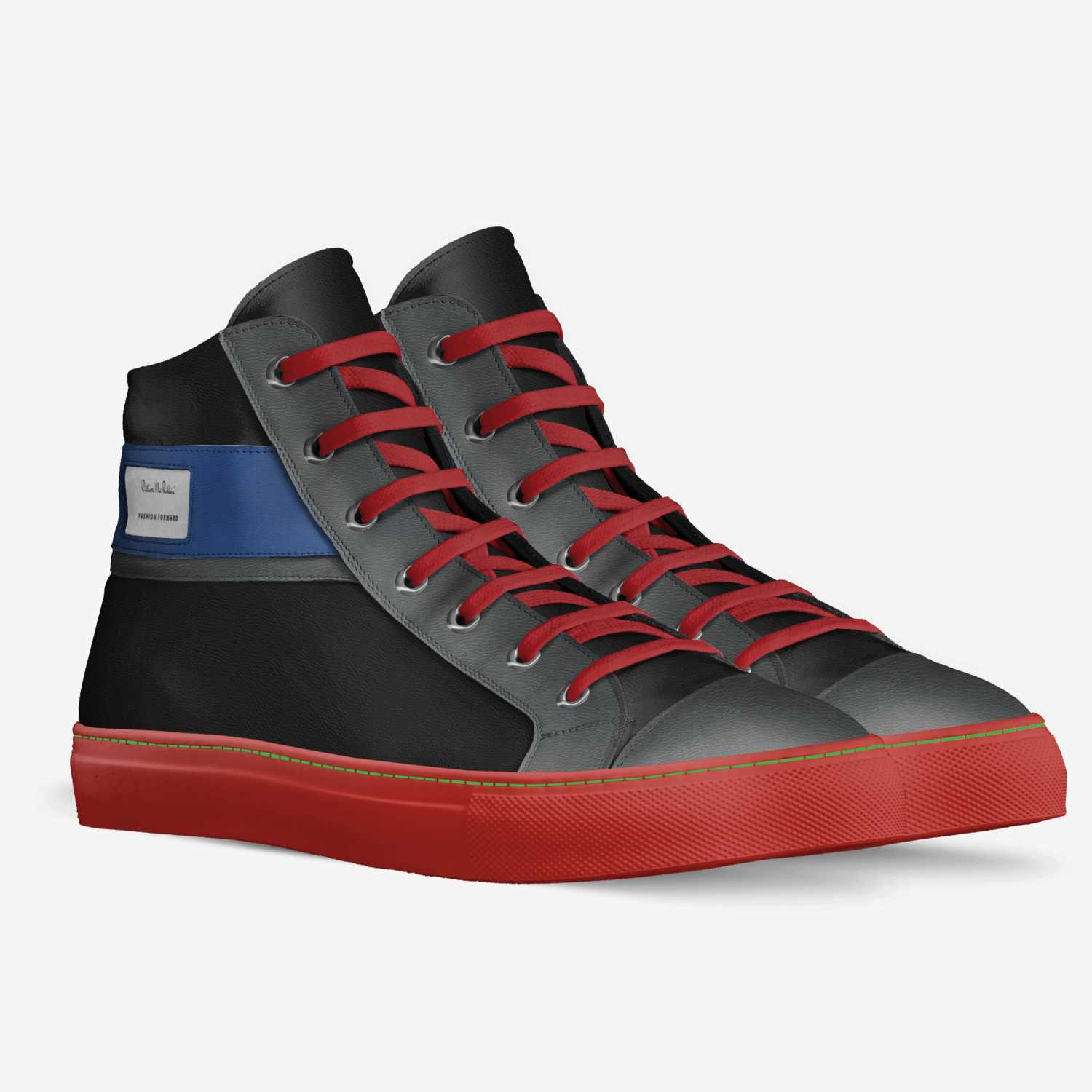 Picture Me Rollin' custom made in Italy shoes by Dorian Baham | Double view