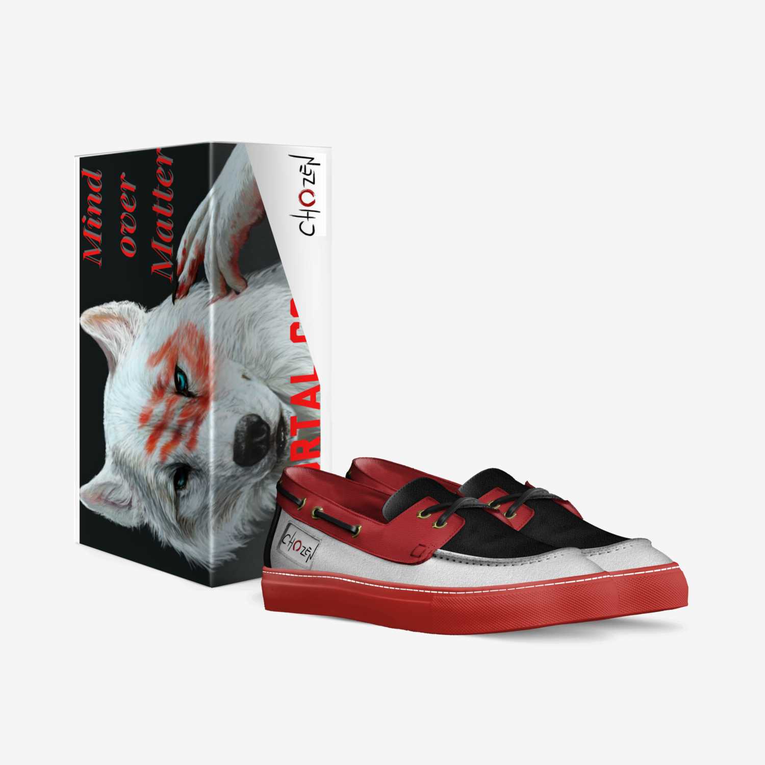 Zen Wolves custom made in Italy shoes by Chazzarino Grajales | Box view
