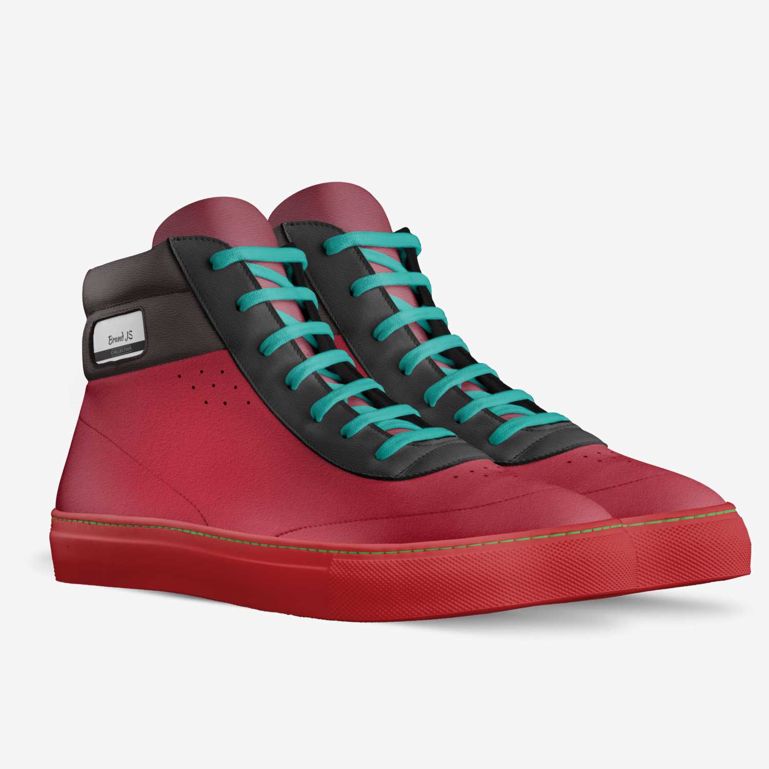 Brand JS custom made in Italy shoes by Bk Sneaks Sneakerd | Double view