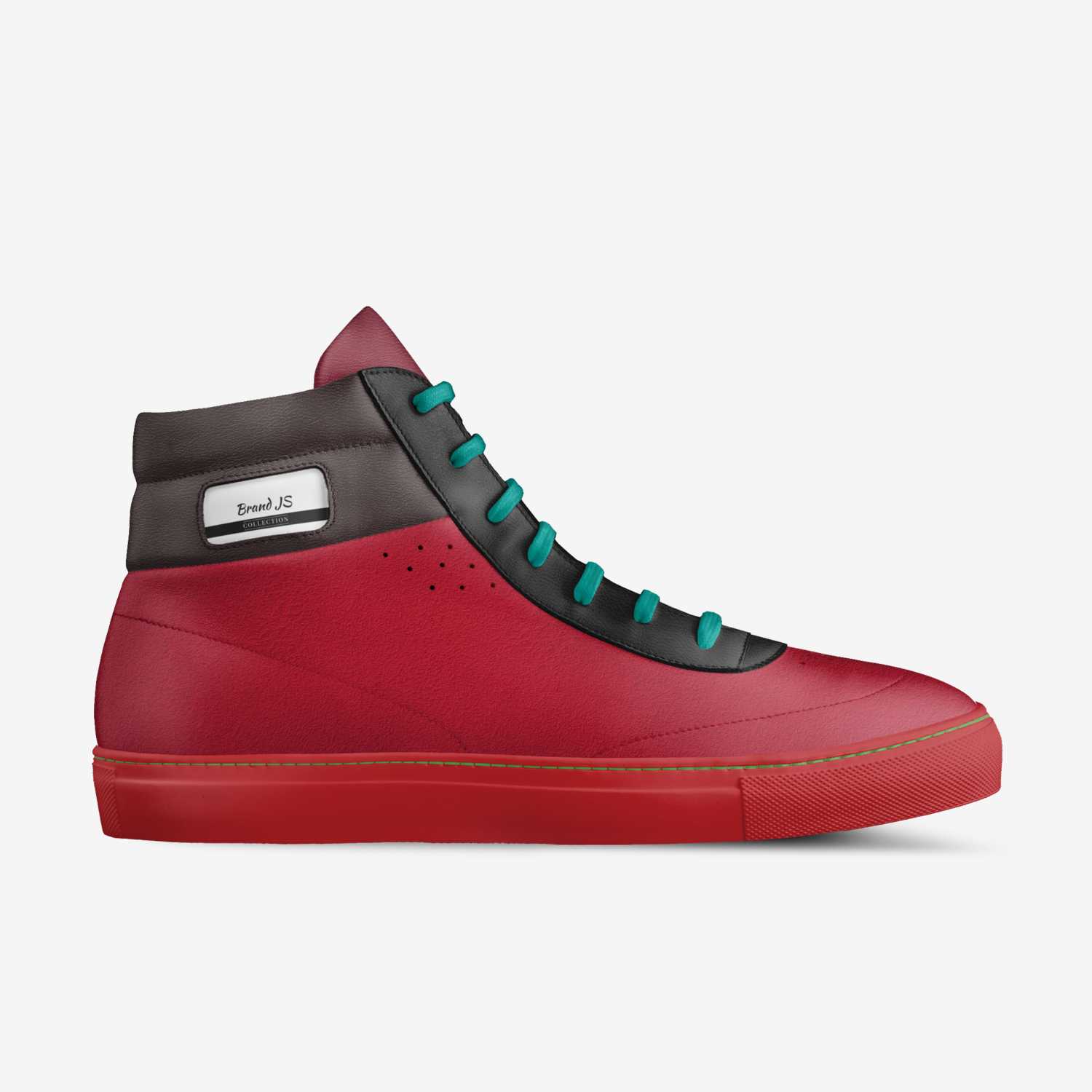Brand JS custom made in Italy shoes by Bk Sneaks Sneakerd | Side view