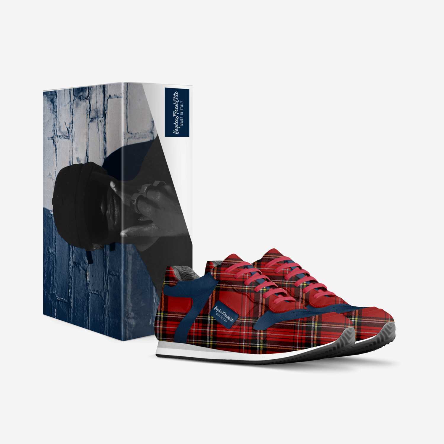 KaydenJFreshElite custom made in Italy shoes by Oscar Starr | Box view