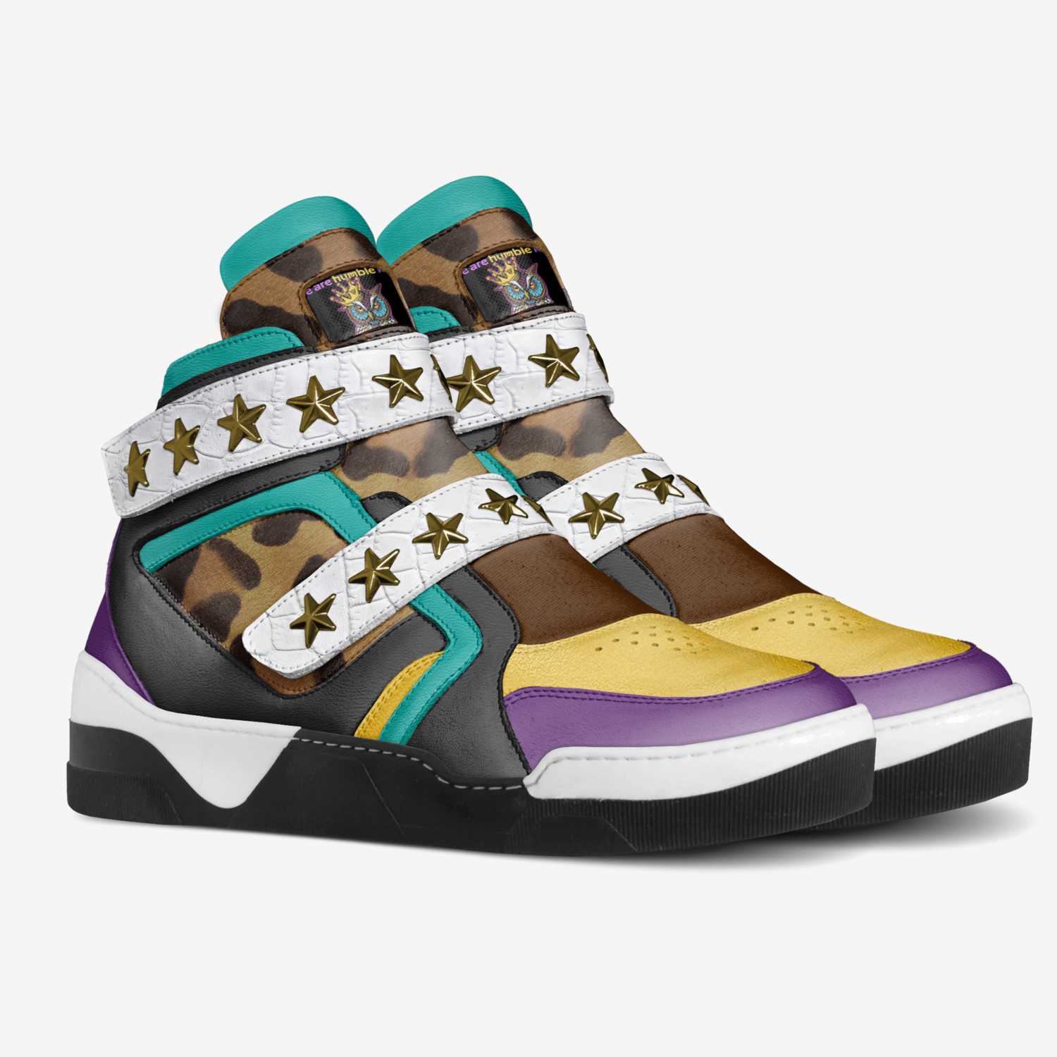 Luxup custom made in Italy shoes by Dwayne White | Double view