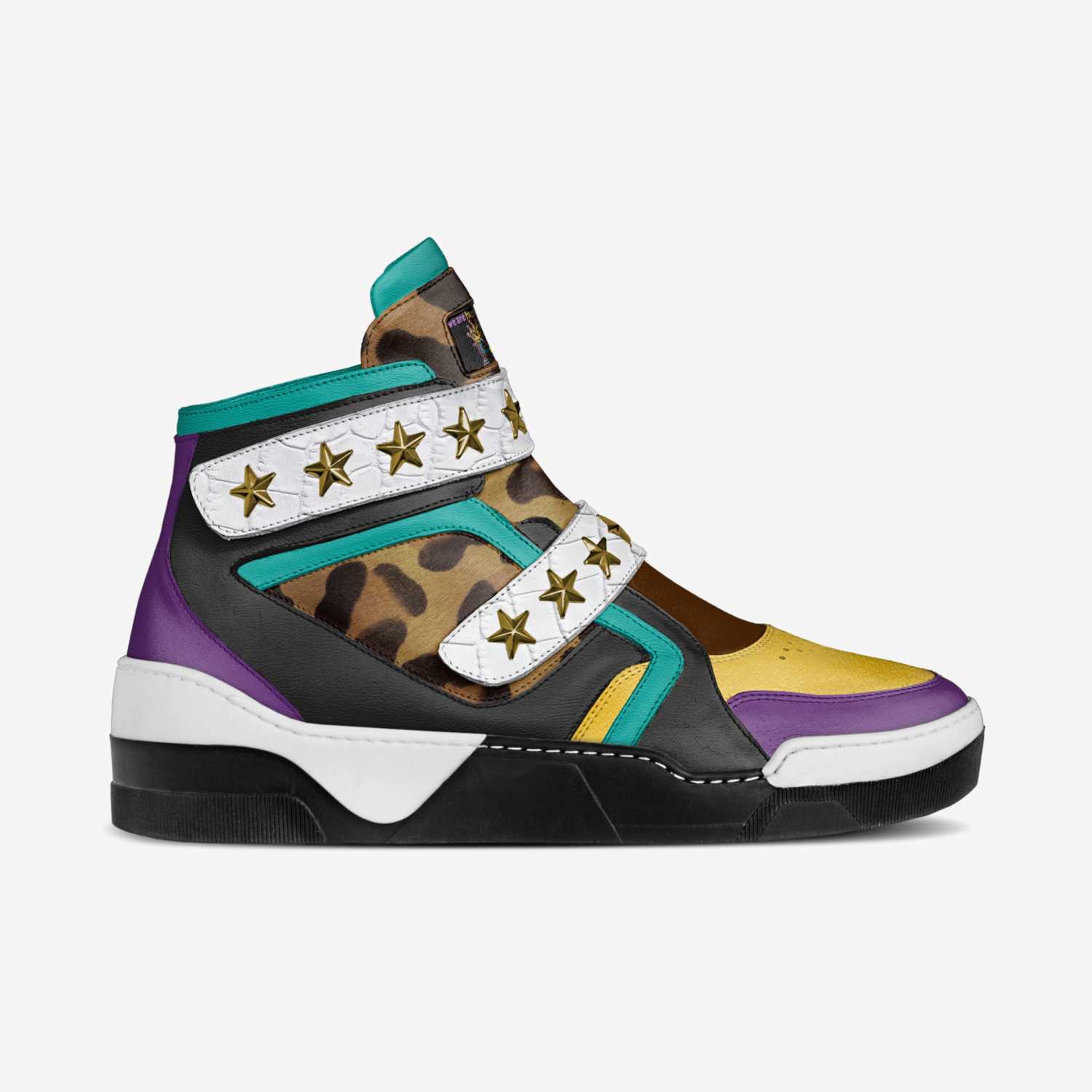 Luxup custom made in Italy shoes by Dwayne White | Side view