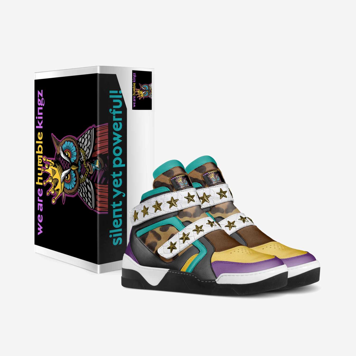 Luxup custom made in Italy shoes by Dwayne White | Box view