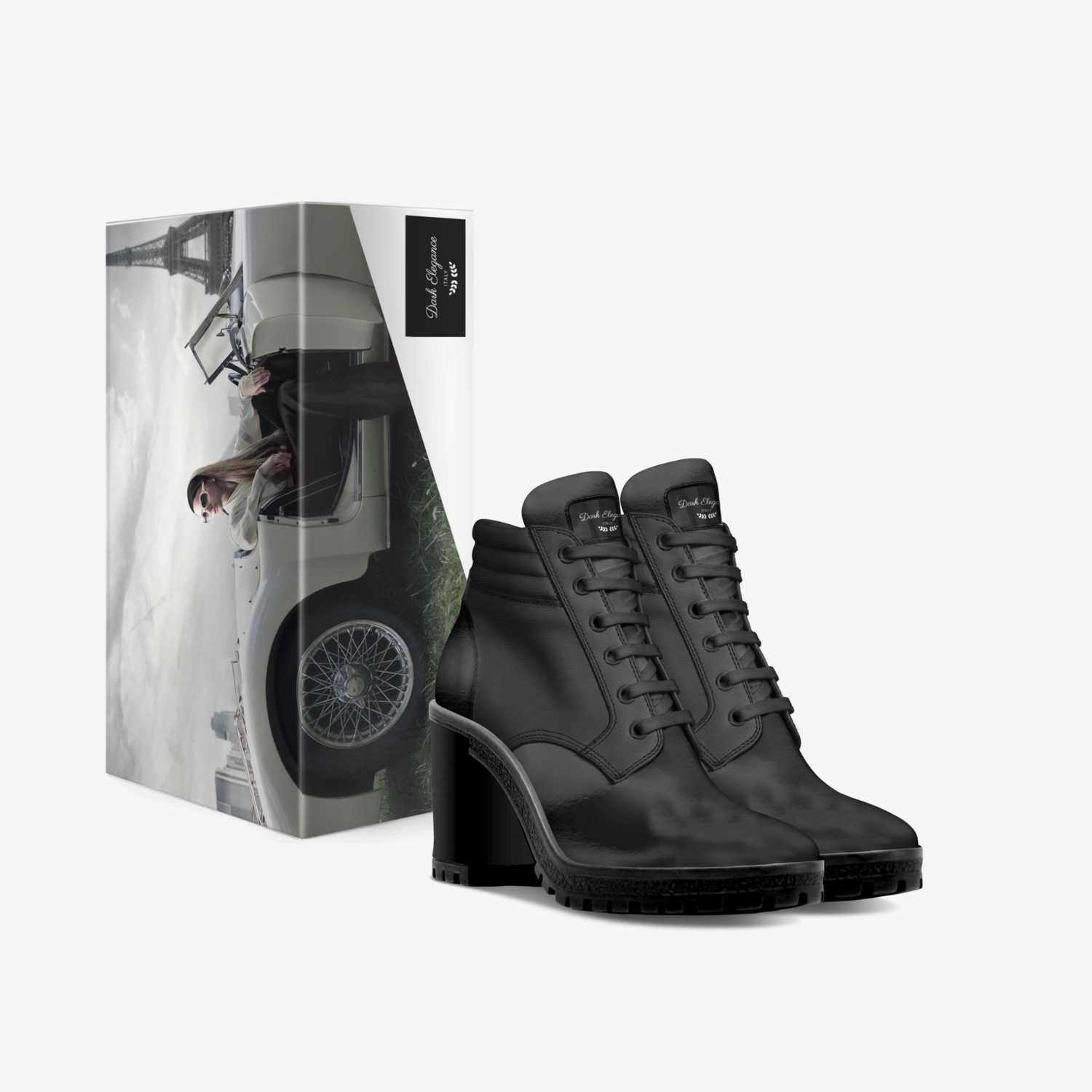 Dark Elegance custom made in Italy shoes by William Ross | Box view