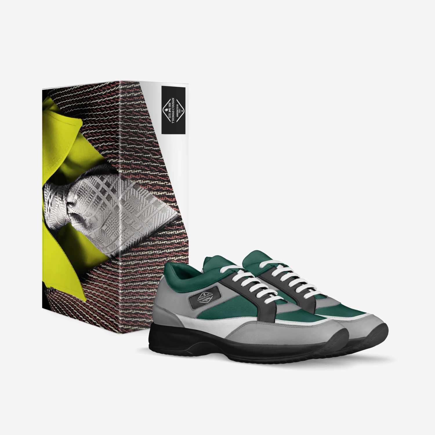 T'homas C'ousan custom made in Italy shoes by Darel Cousan | Box view