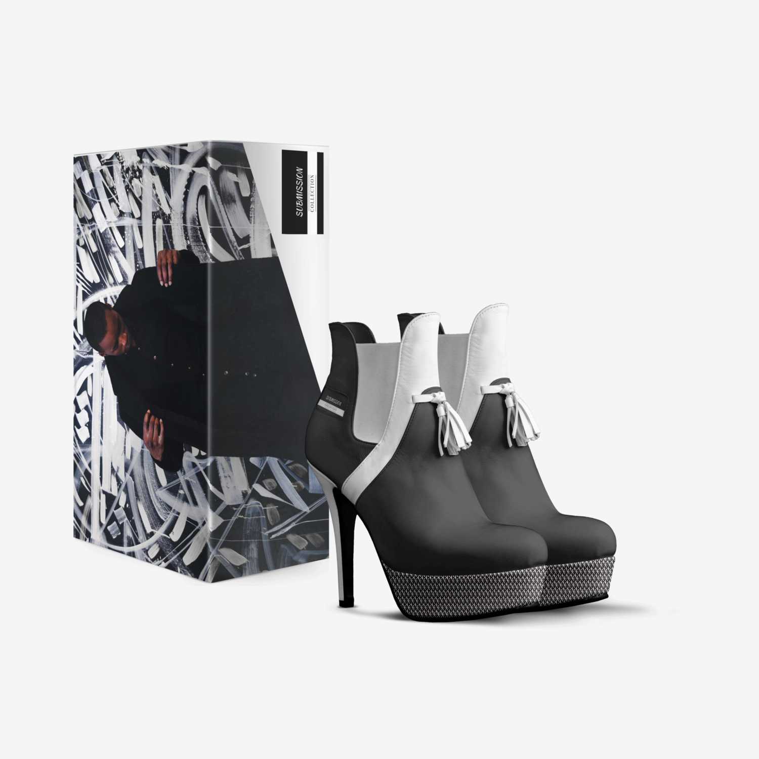 SUBMISSION custom made in Italy shoes by Tela Jeffers | Box view