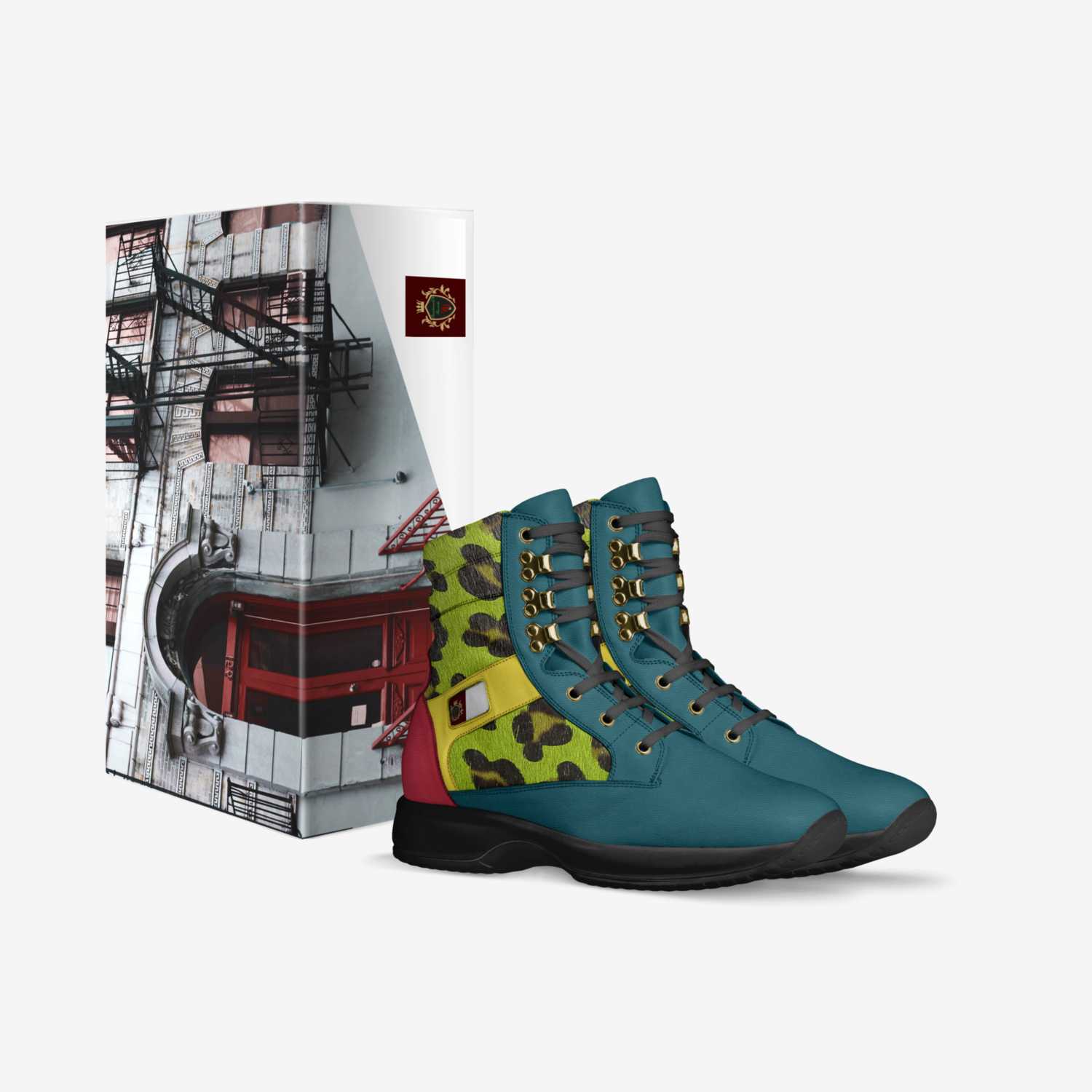 BenchmarkK custom made in Italy shoes by Michraél James | Box view