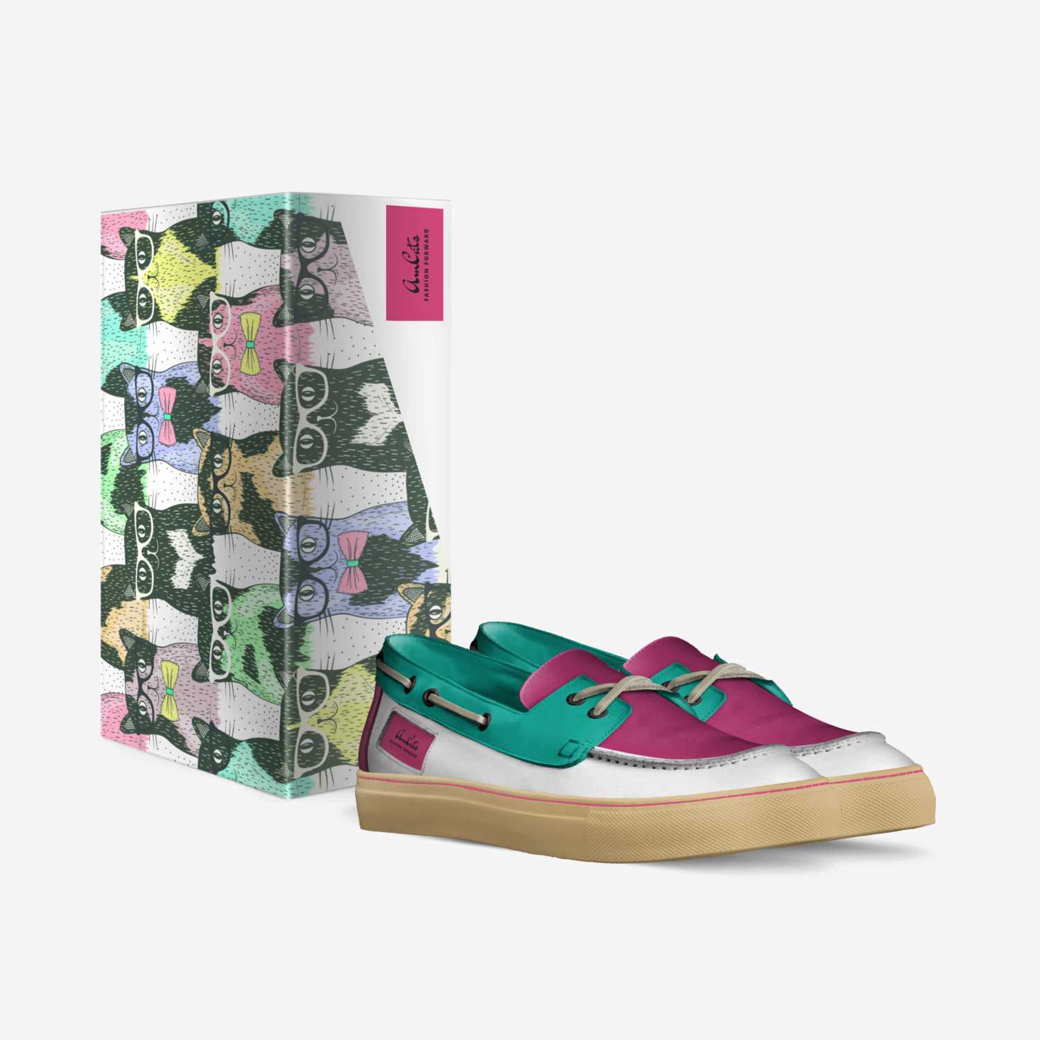 AmCats custom made in Italy shoes by Amber Malone | Box view
