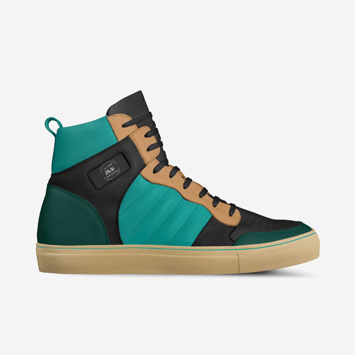 D&H  custom made in Italy shoes by Drew Holland | Side view