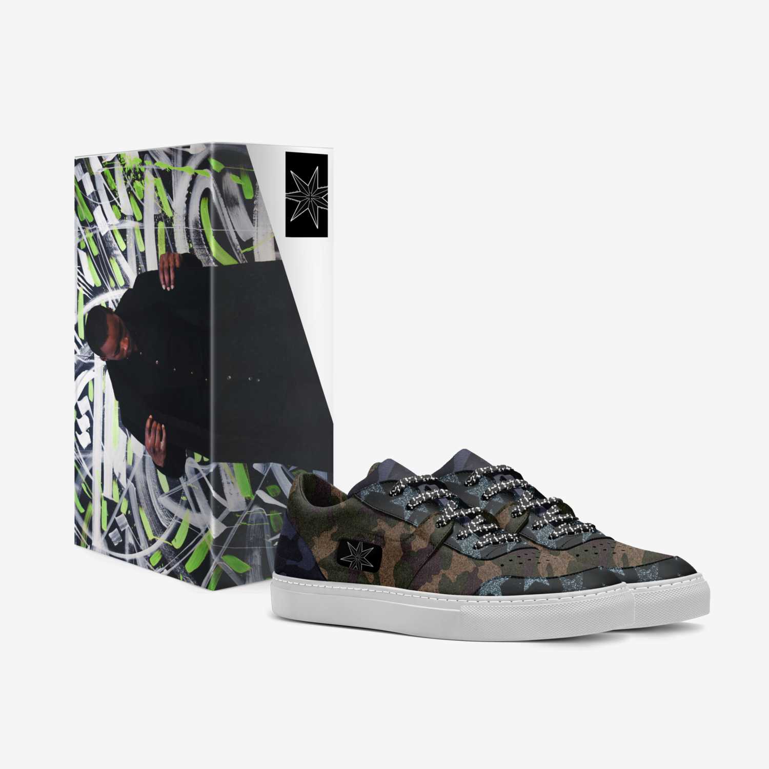 Monty 's custom made in Italy shoes by Deaysha Canty | Box view