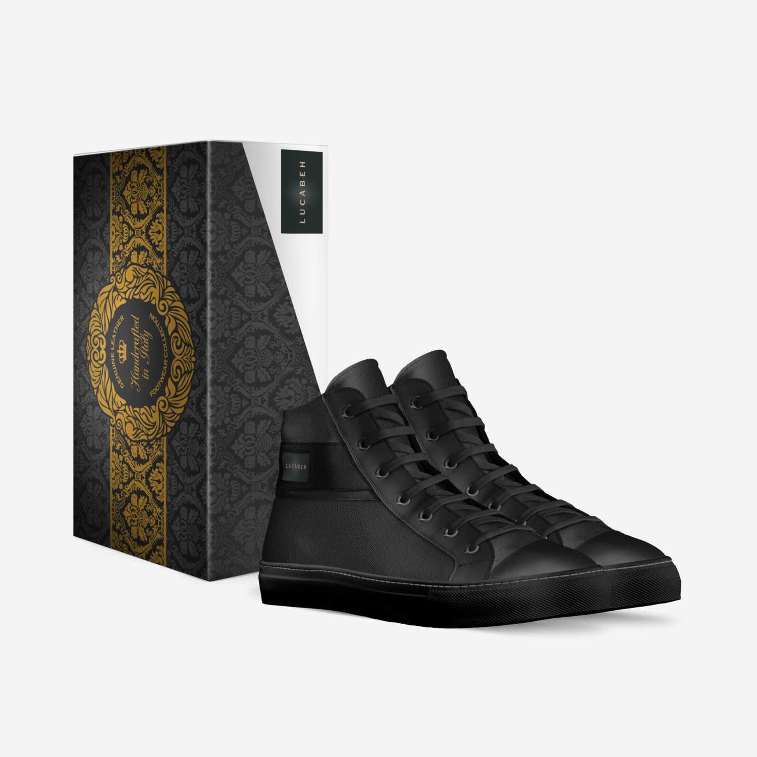 LUCABEH-NOCTIS custom made in Italy shoes by Luke Streff | Box view