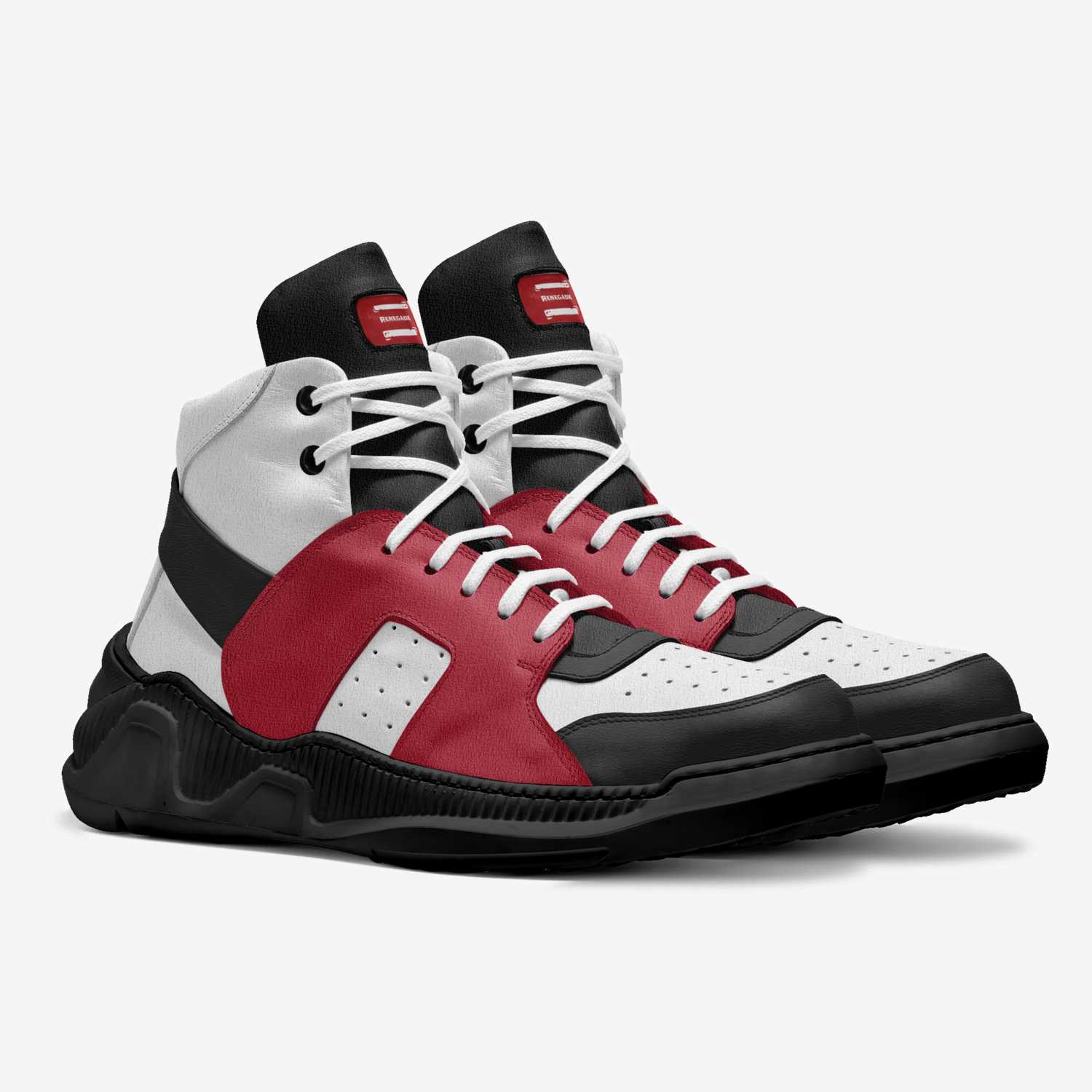 Renegade custom made in Italy shoes by Elizabeth J Howton | Double view