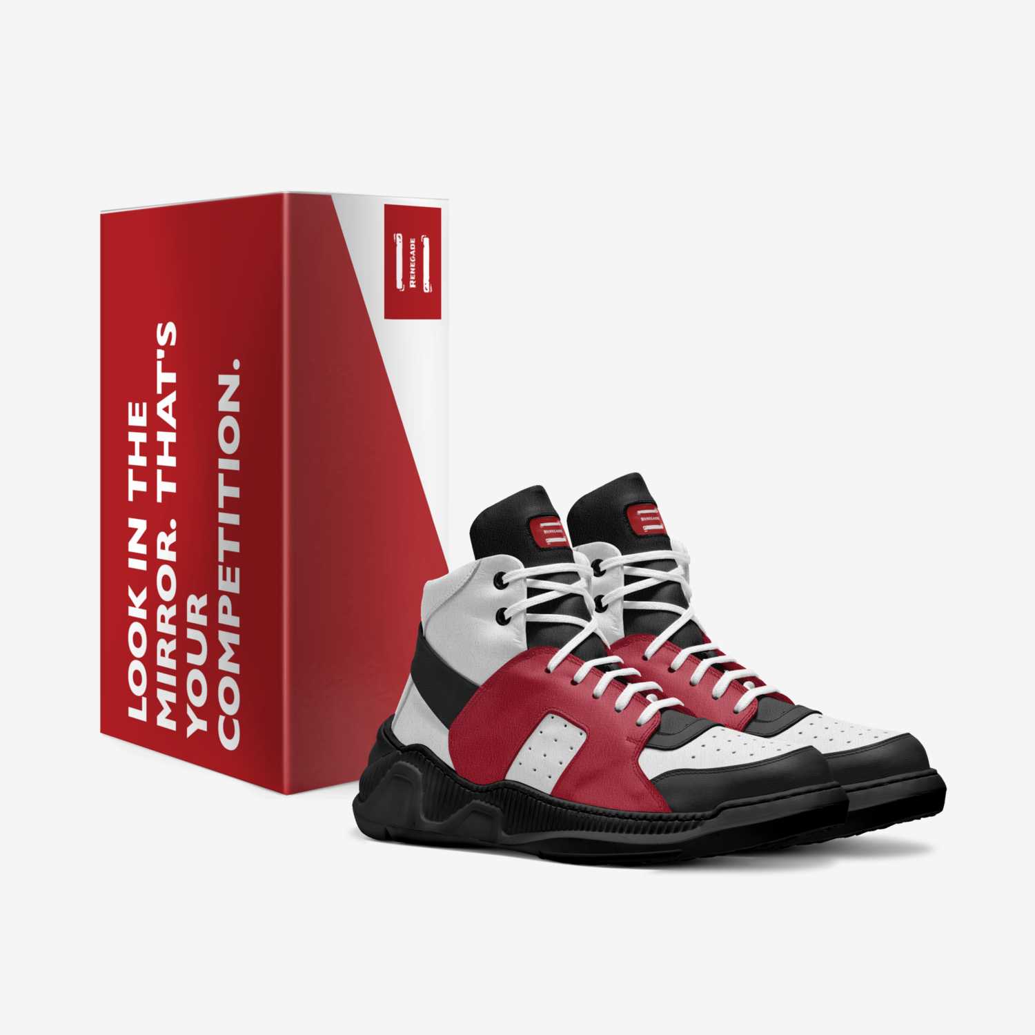 Renegade custom made in Italy shoes by Elizabeth J Howton | Box view