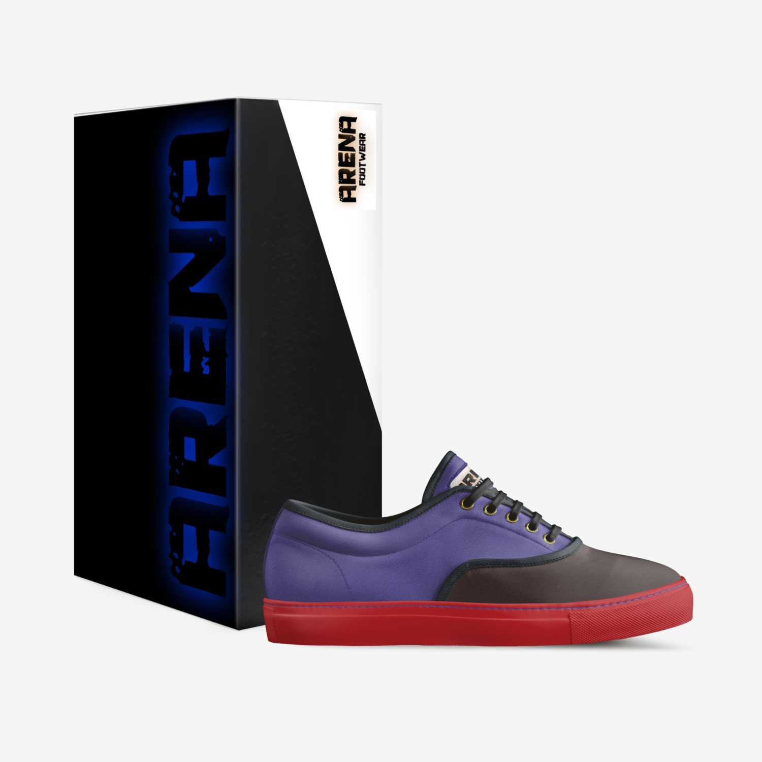 arena footwear custom made in Italy shoes by Robert Williams | Box view