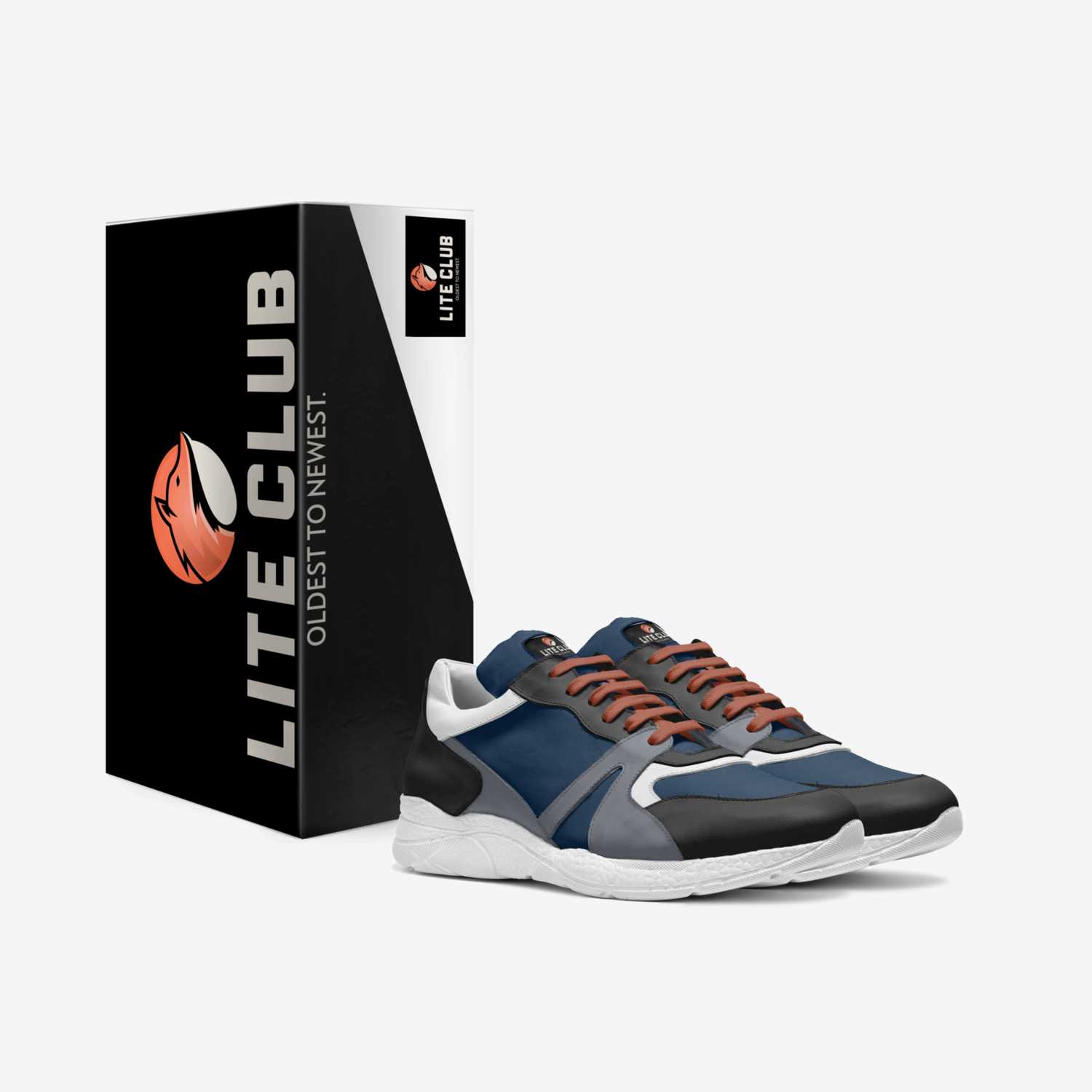 Lite club custom made in Italy shoes by Matthew Gibson | Box view