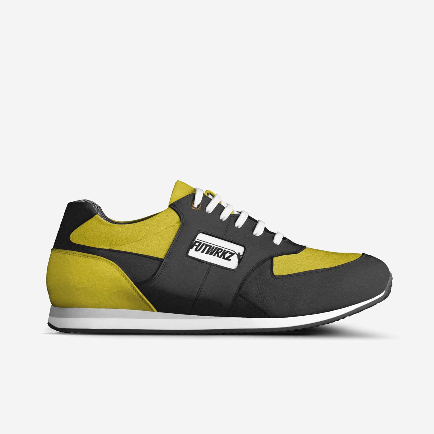 FutWrk custom made in Italy shoes by Kamar Andreas Skeete | Side view