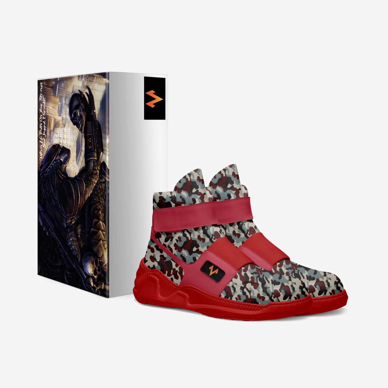 Predatorz custom made in Italy shoes by Scarpéz | Box view