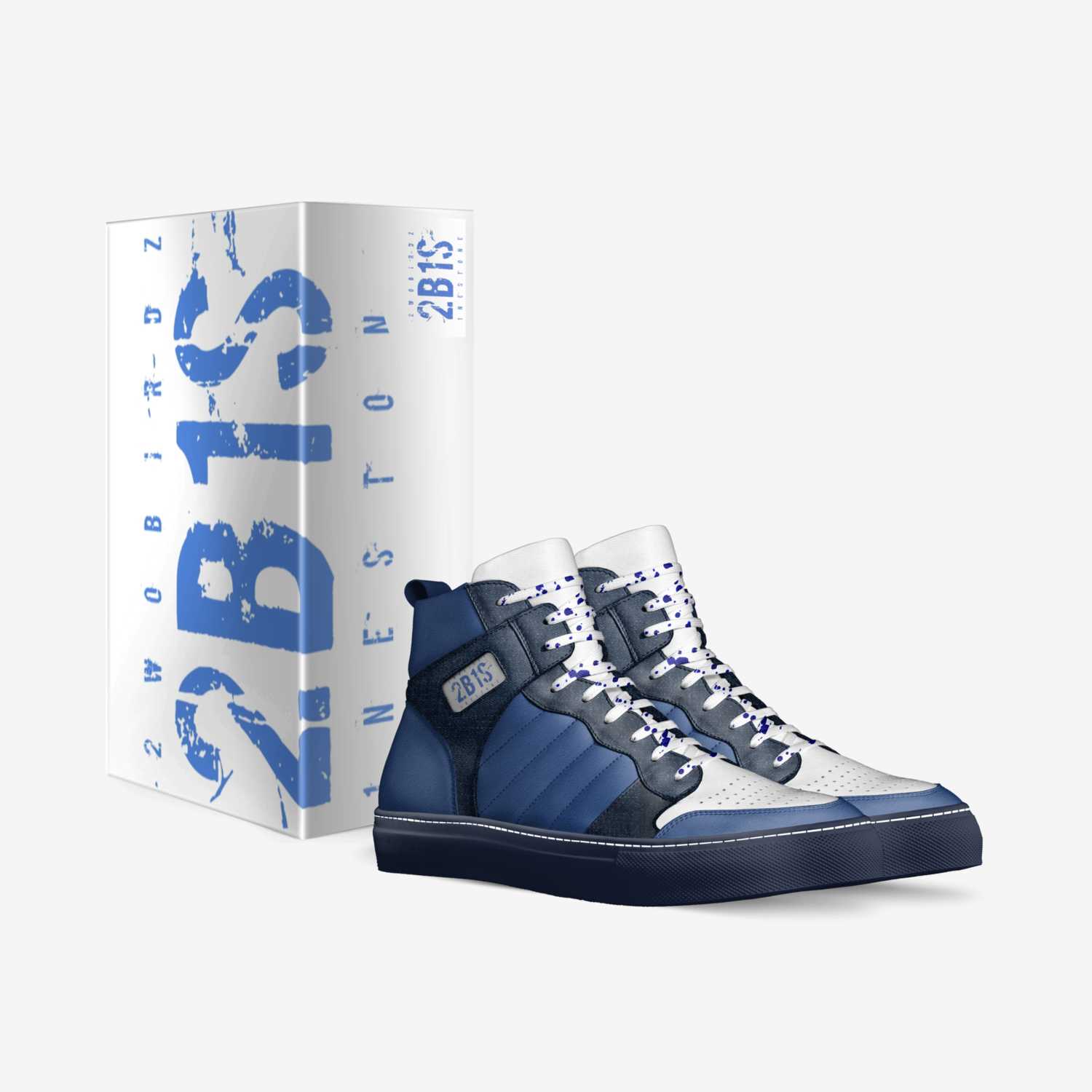 Blue Chewz custom made in Italy shoes by Pierre Moore | Box view