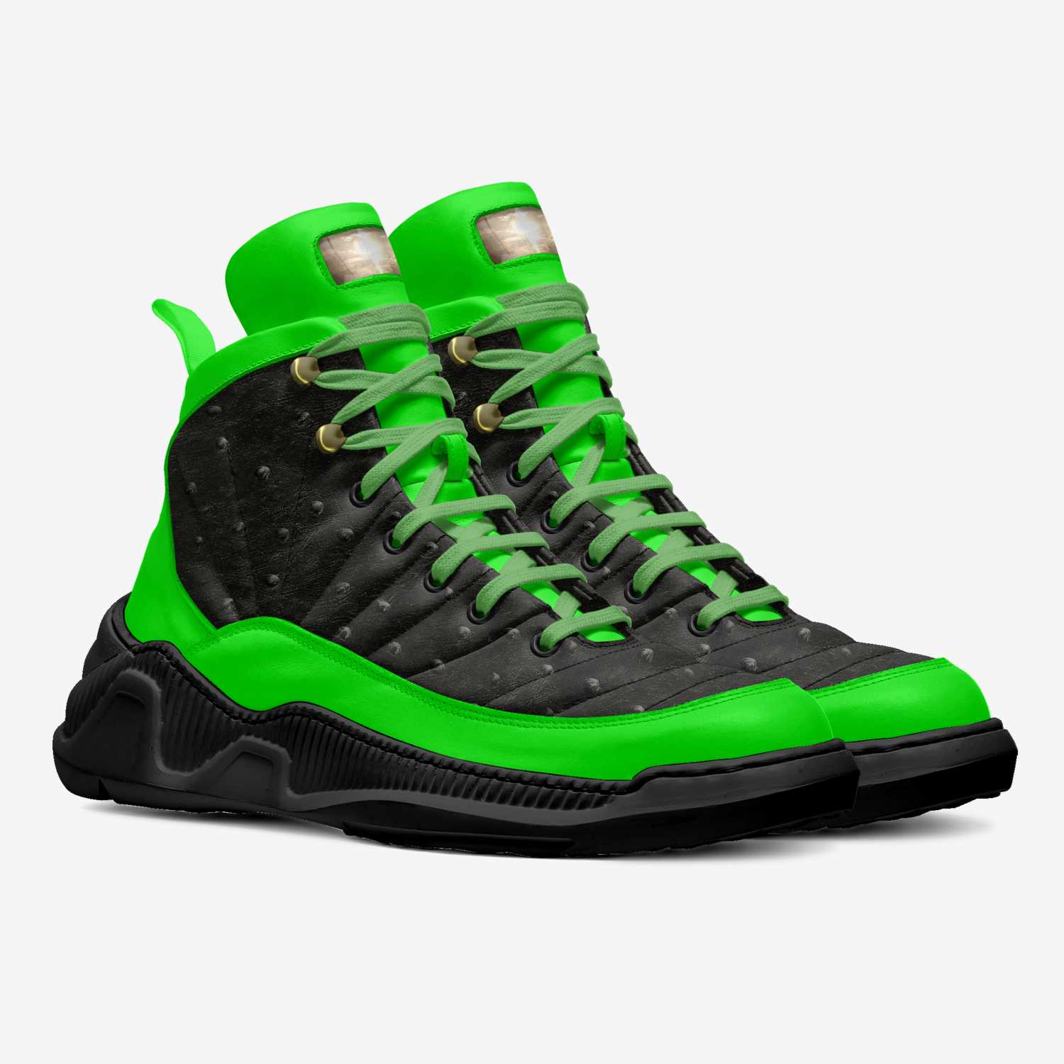 CONQUEST custom made in Italy shoes by Cedric Harris | Double view