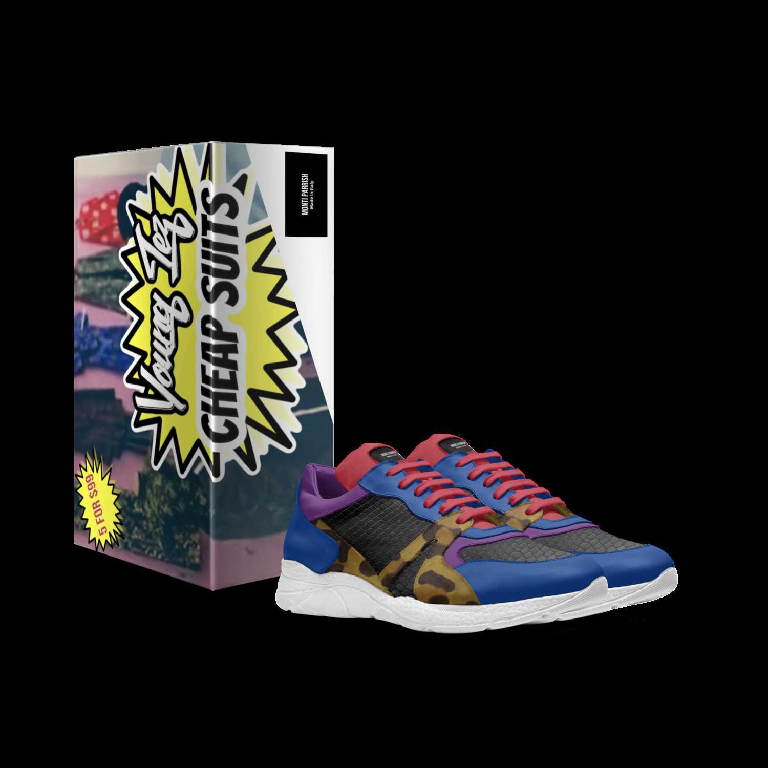 Monti Parrish | A Custom Shoe concept by Montez Brown-mobley