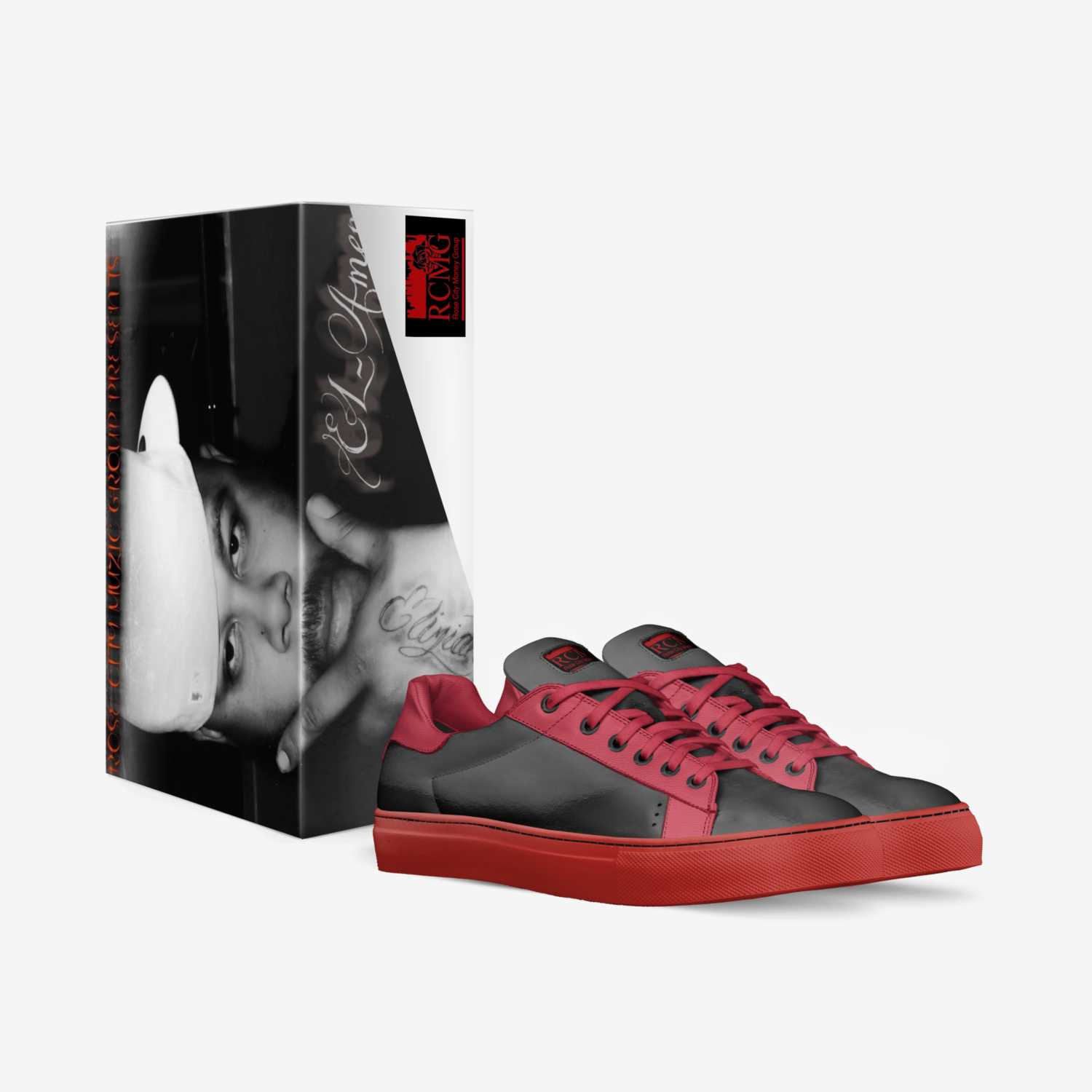 RCMGS..DARKROSE custom made in Italy shoes by Sire Sorose | Box view