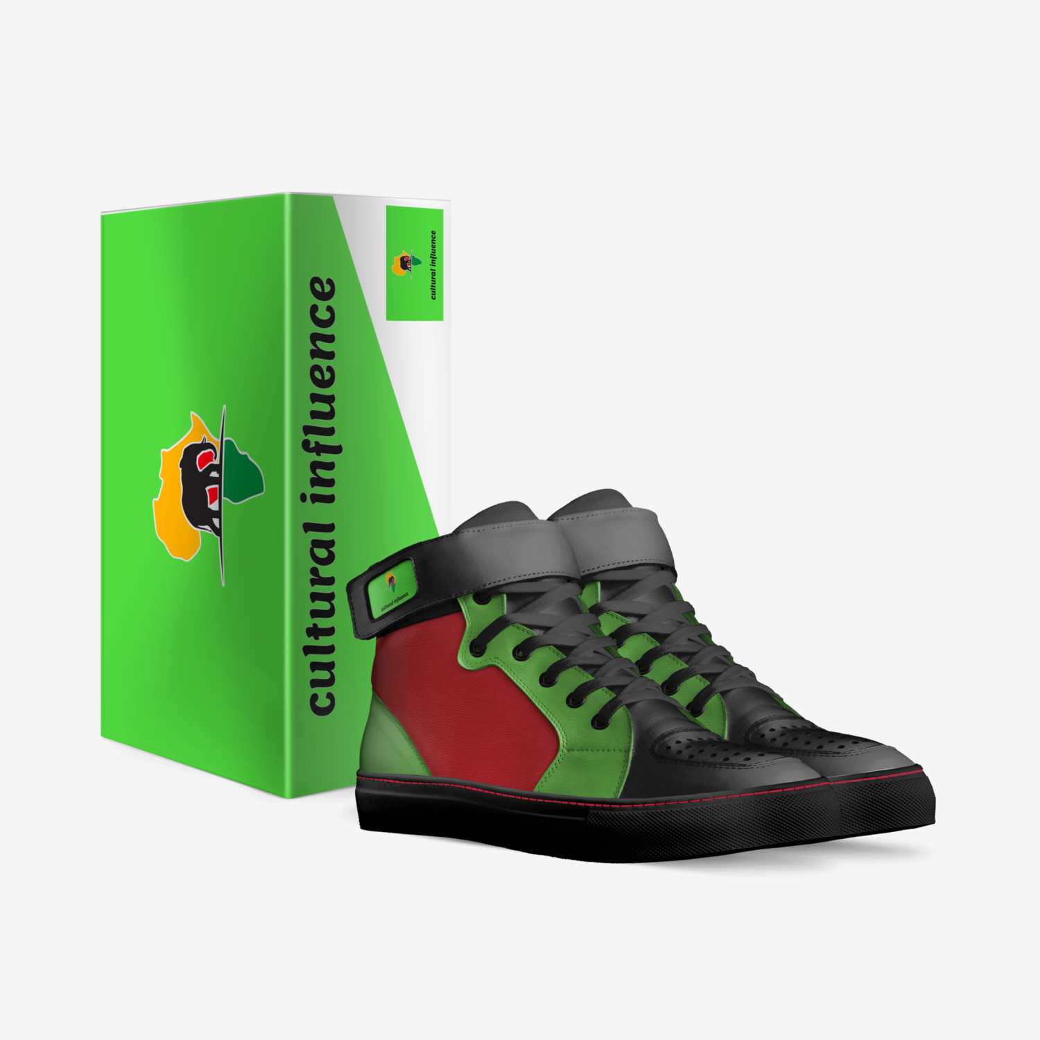 Cultural influence custom made in Italy shoes by Steven Garvin | Box view