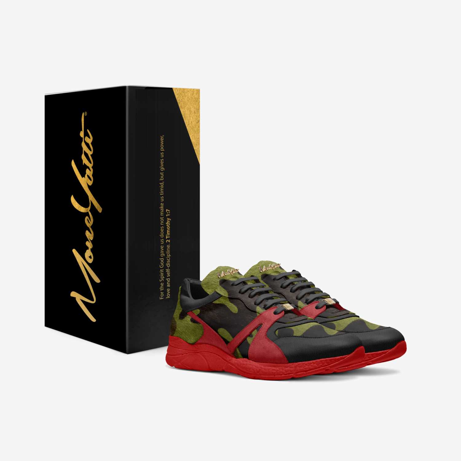 Nem P51 custom made in Italy shoes by Moneyatti Brand | Box view