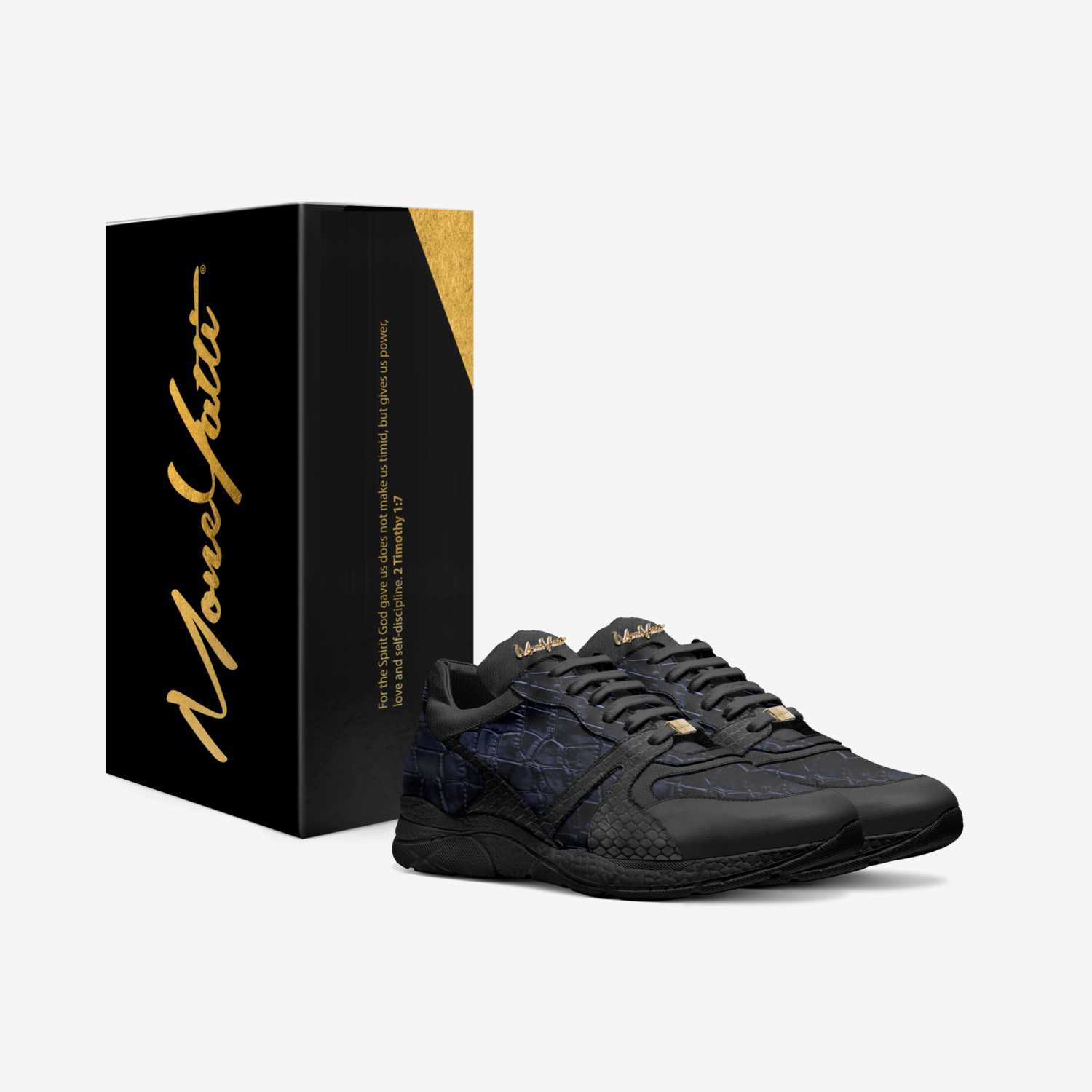 Nem P55 custom made in Italy shoes by Moneyatti Brand | Box view