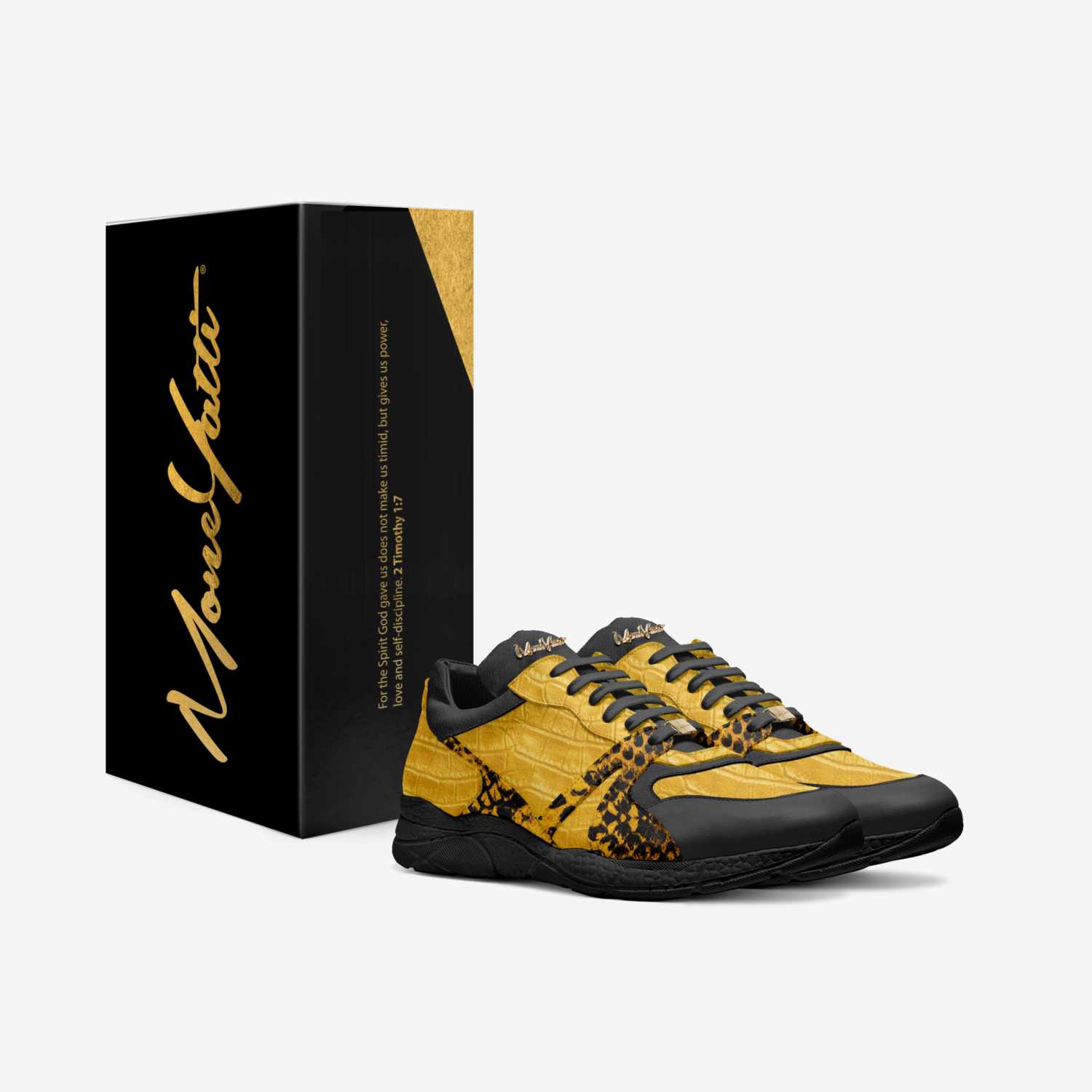 Nem P 57 custom made in Italy shoes by Moneyatti Brand | Box view