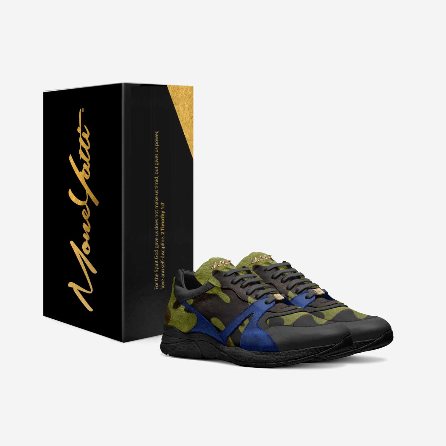 Nem P 52 custom made in Italy shoes by Moneyatti Brand | Box view