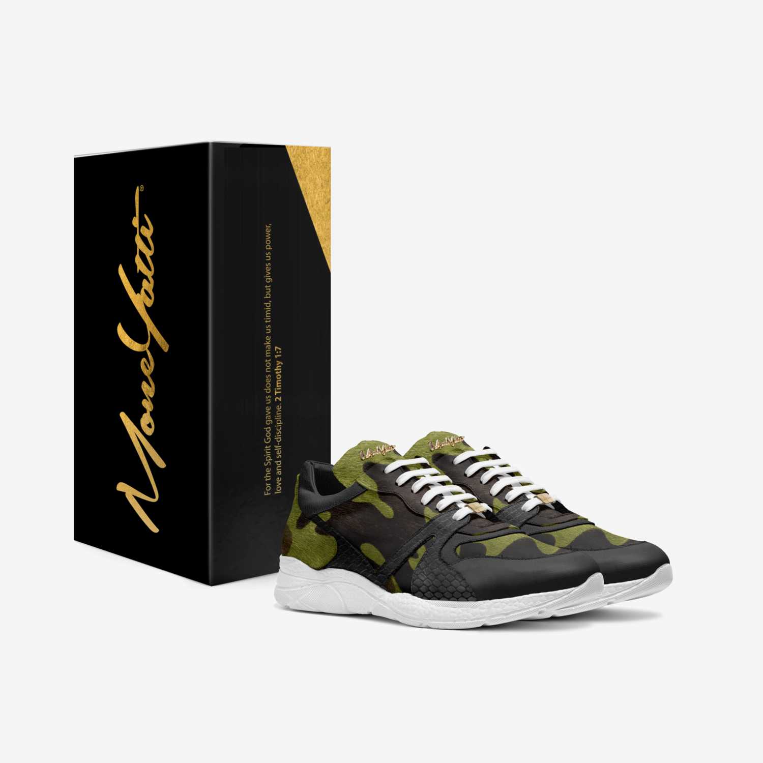 Nem P 53 custom made in Italy shoes by Moneyatti Brand | Box view