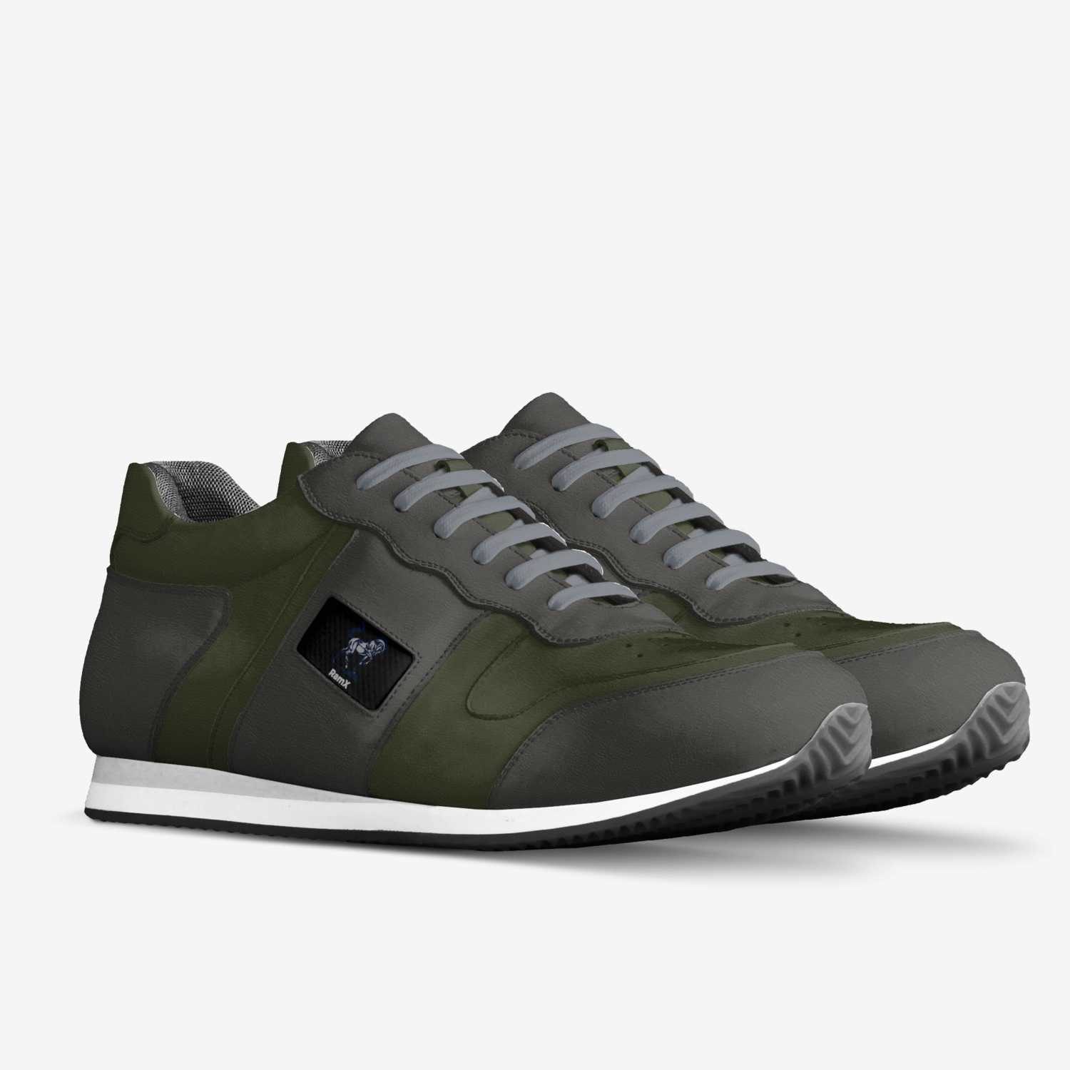 RamX custom made in Italy shoes by Tumiso Chidi | Double view