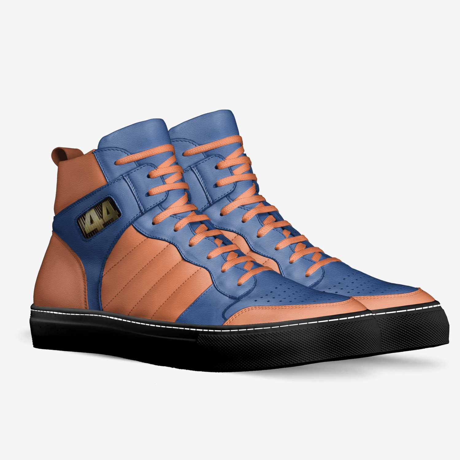Mizz 44 custom made in Italy shoes by Horace Graham | Double view