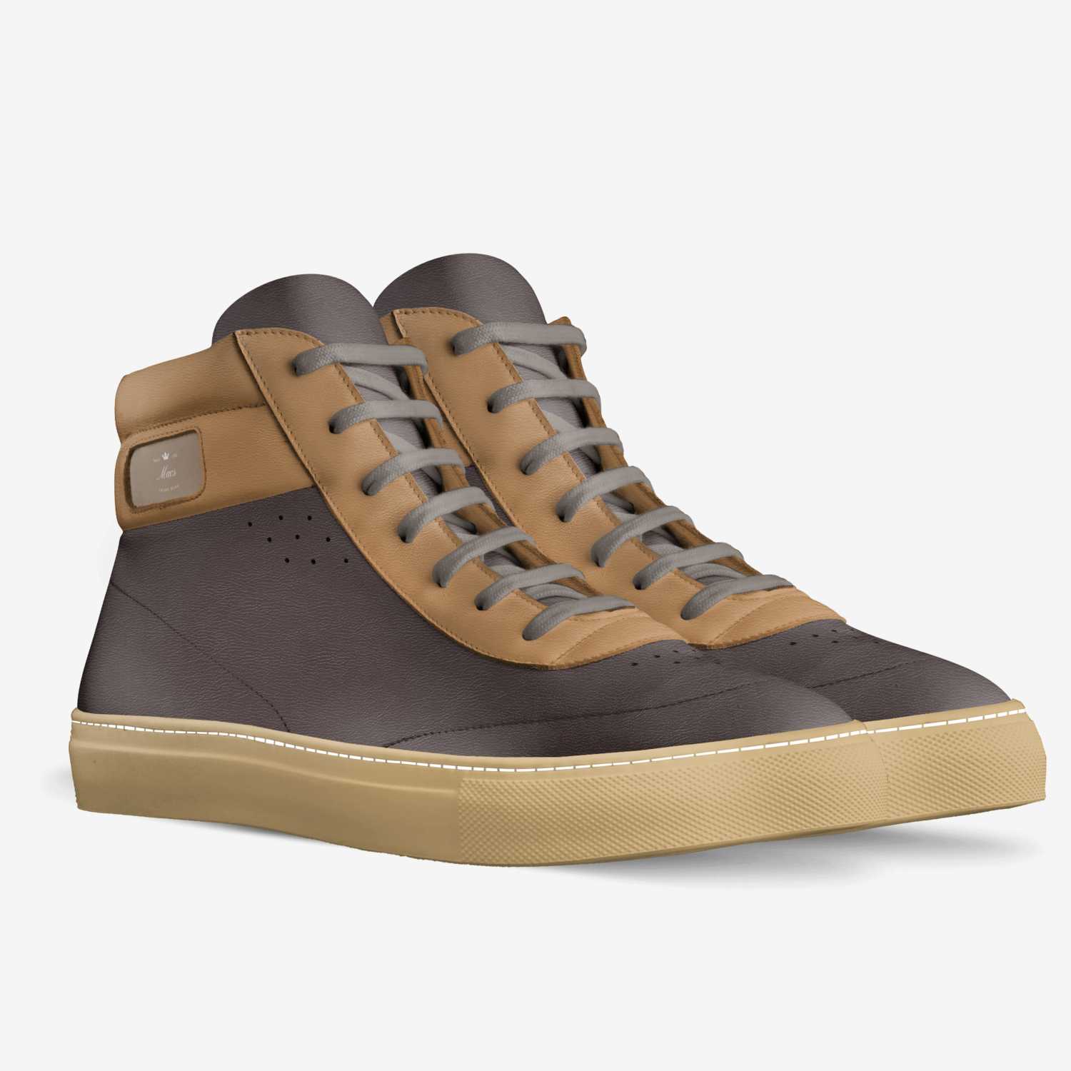 Macs custom made in Italy shoes by Reuben Howard | Double view