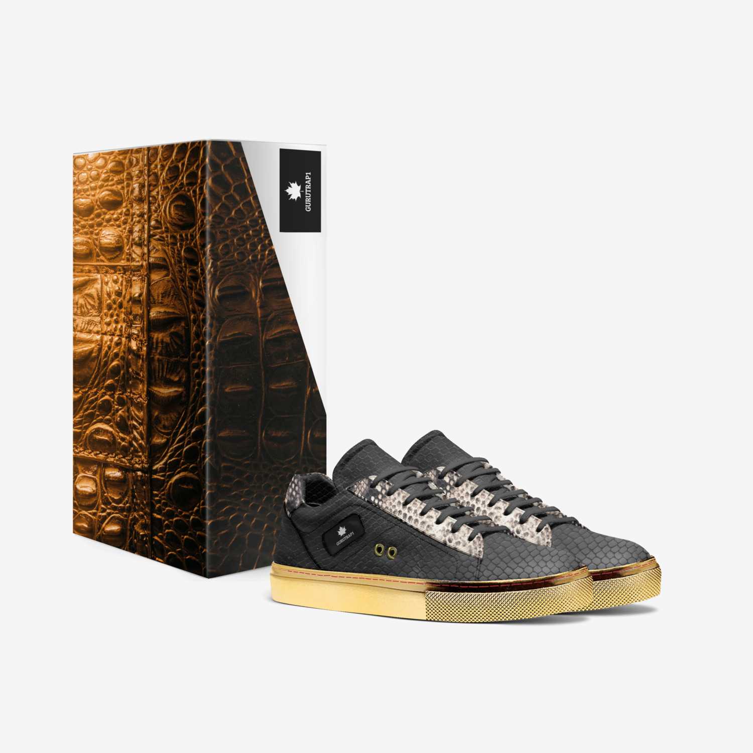 GuruTrap1 custom made in Italy shoes by Shawn Daise | Box view