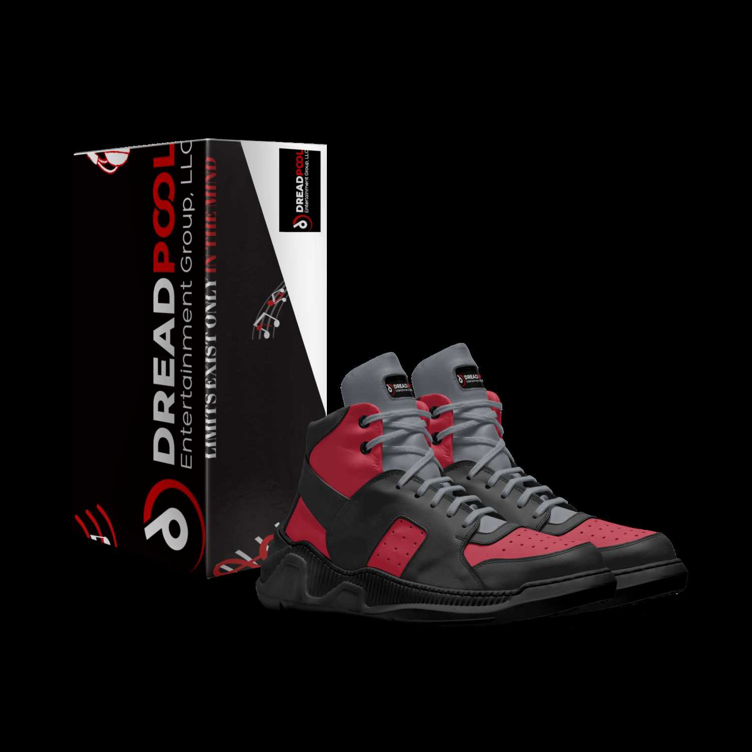 Dreadpool Streets | A Custom Shoe concept by Carlton Carpenter Ii