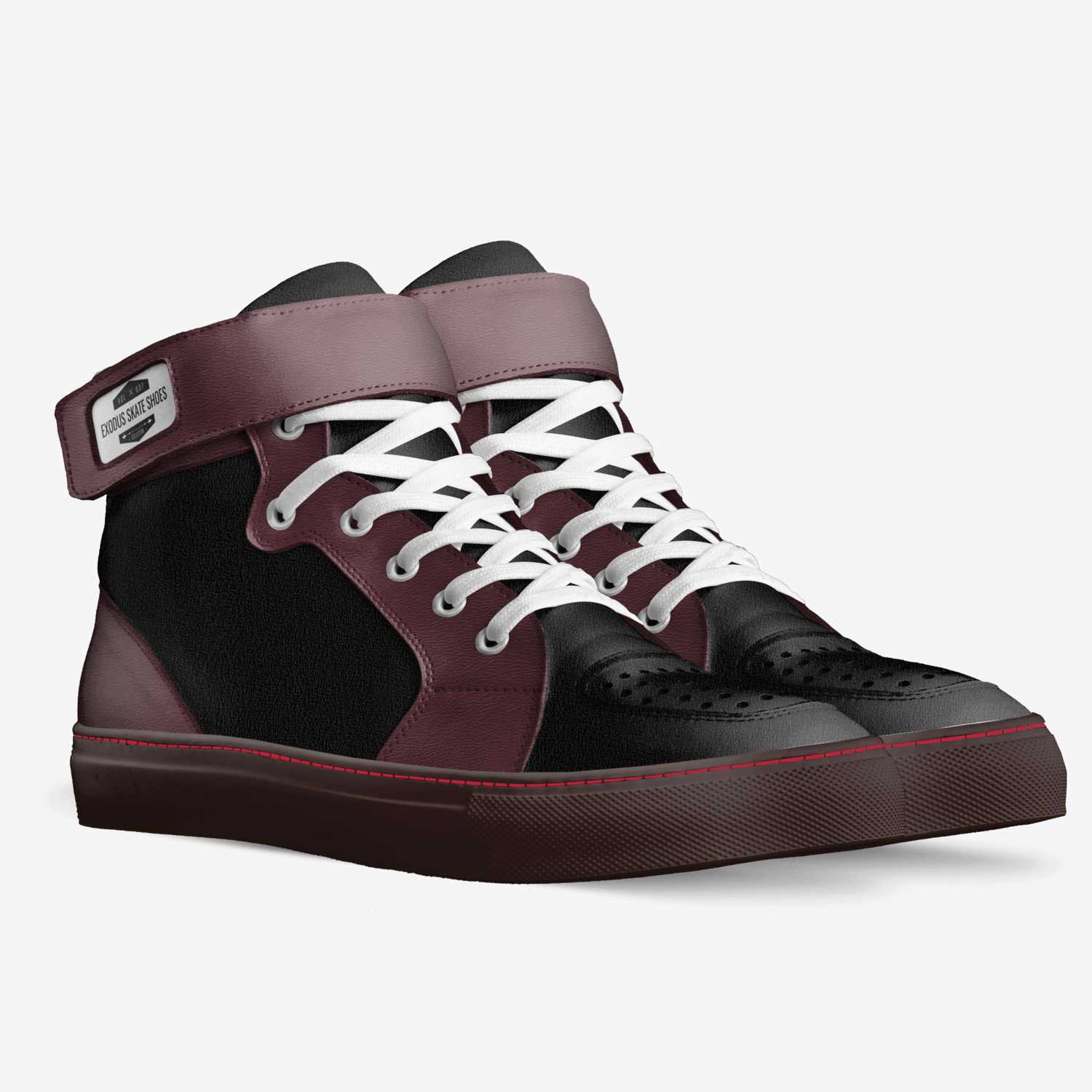 Exodus Skate Shoes custom made in Italy shoes by Daniel Kohout | Double view