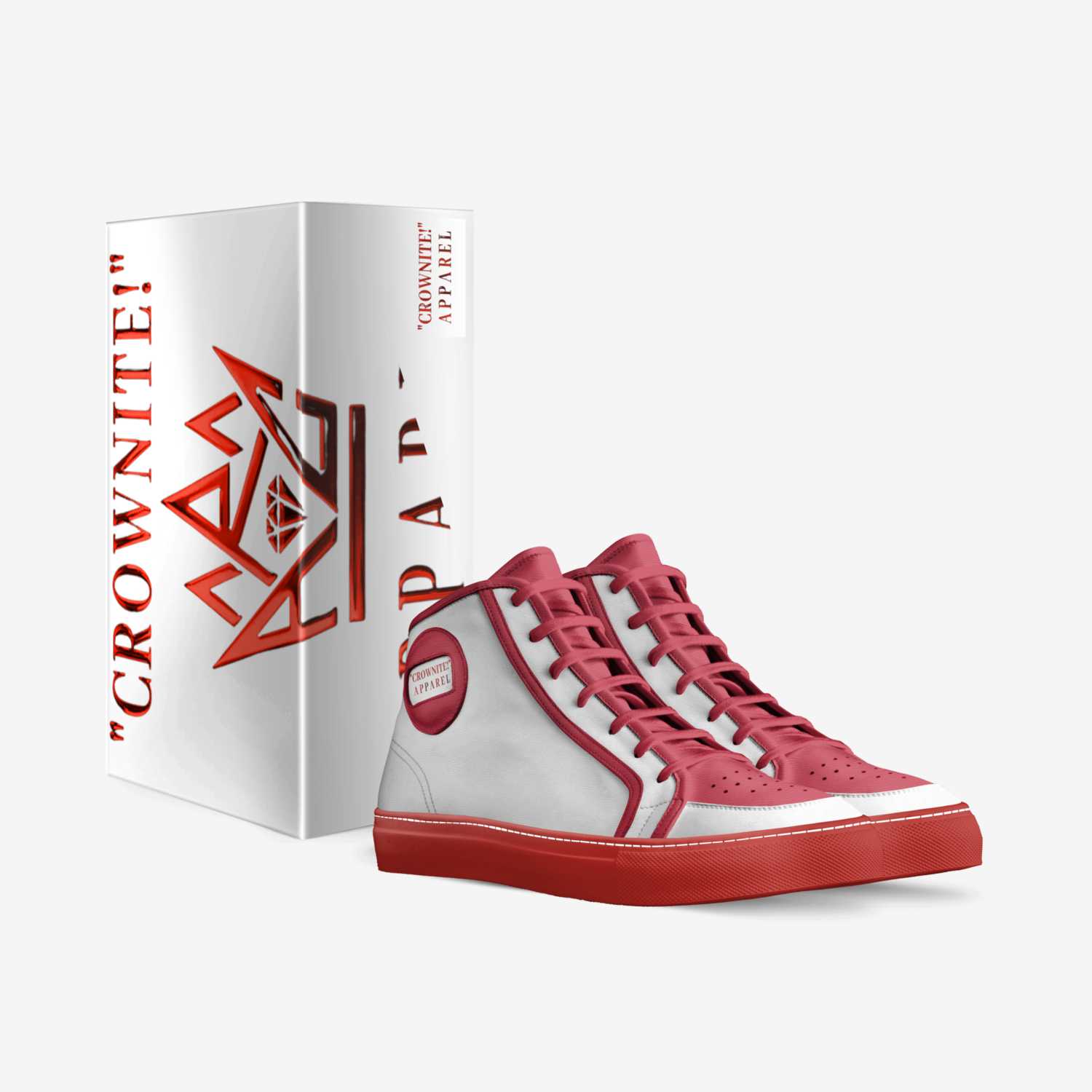 "CROWNITE!" I.S.I.  Alloys custom made in Italy shoes by A.r. Crown | Box view
