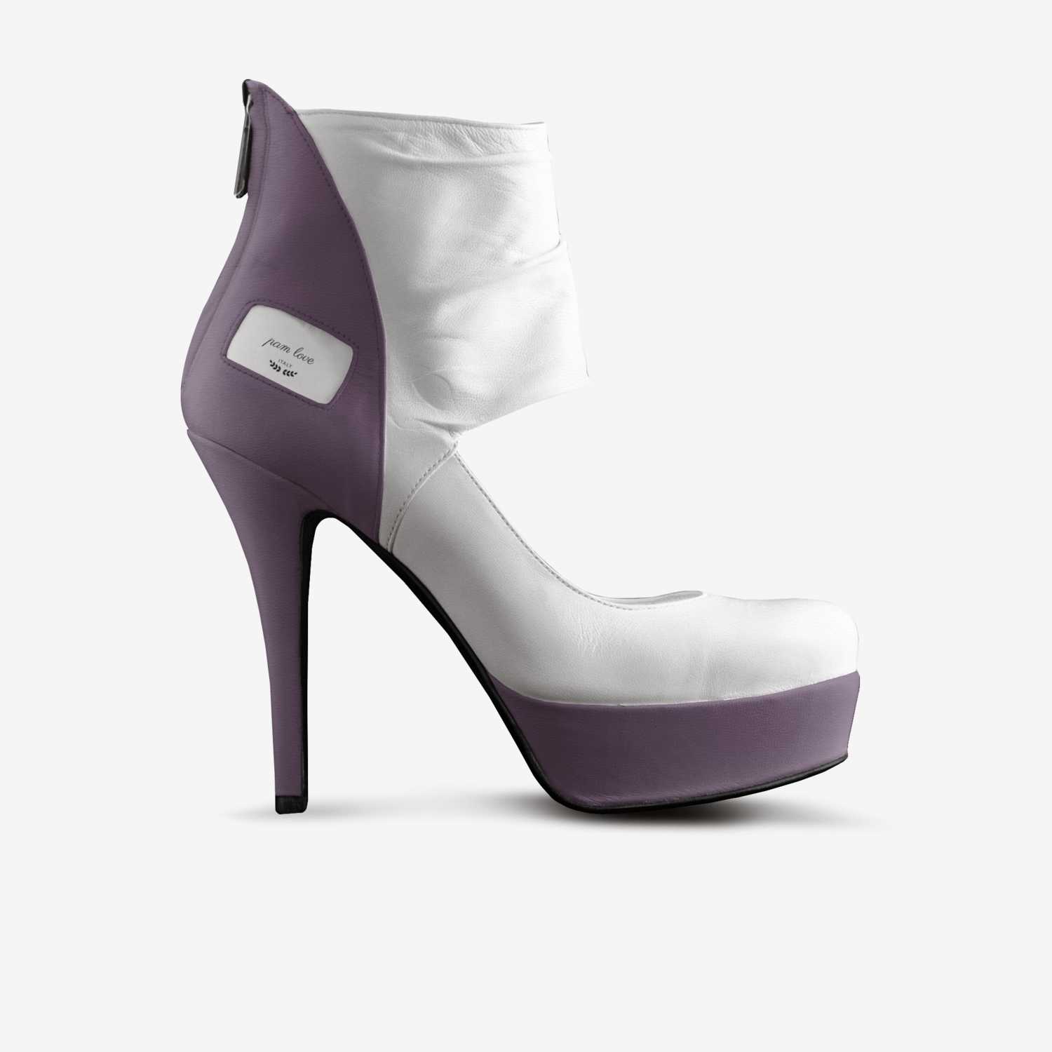 pam love custom made in Italy shoes by Delmann Pam | Side view