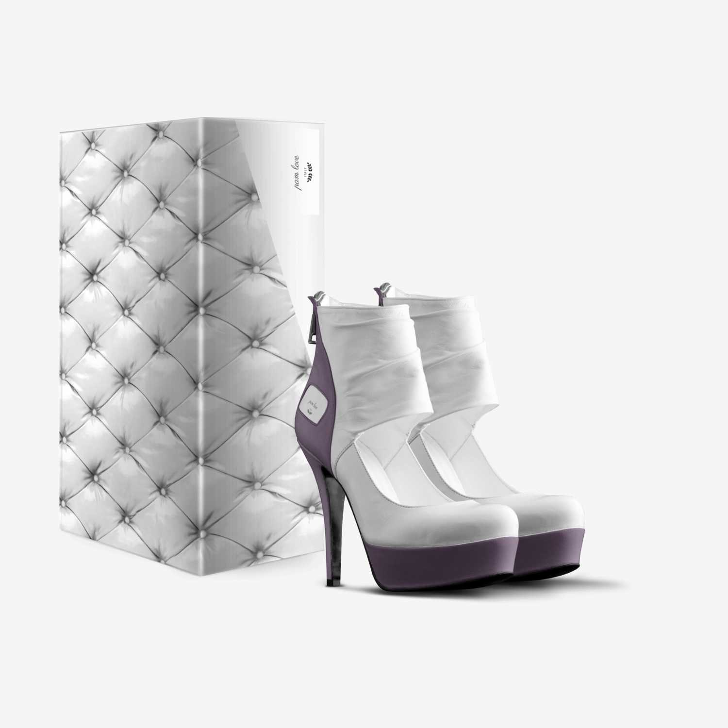pam love custom made in Italy shoes by Delmann Pam | Box view