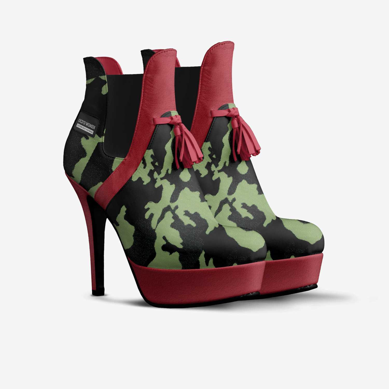 OCD'D WOMEN custom made in Italy shoes by Maneka Mathews | Double view
