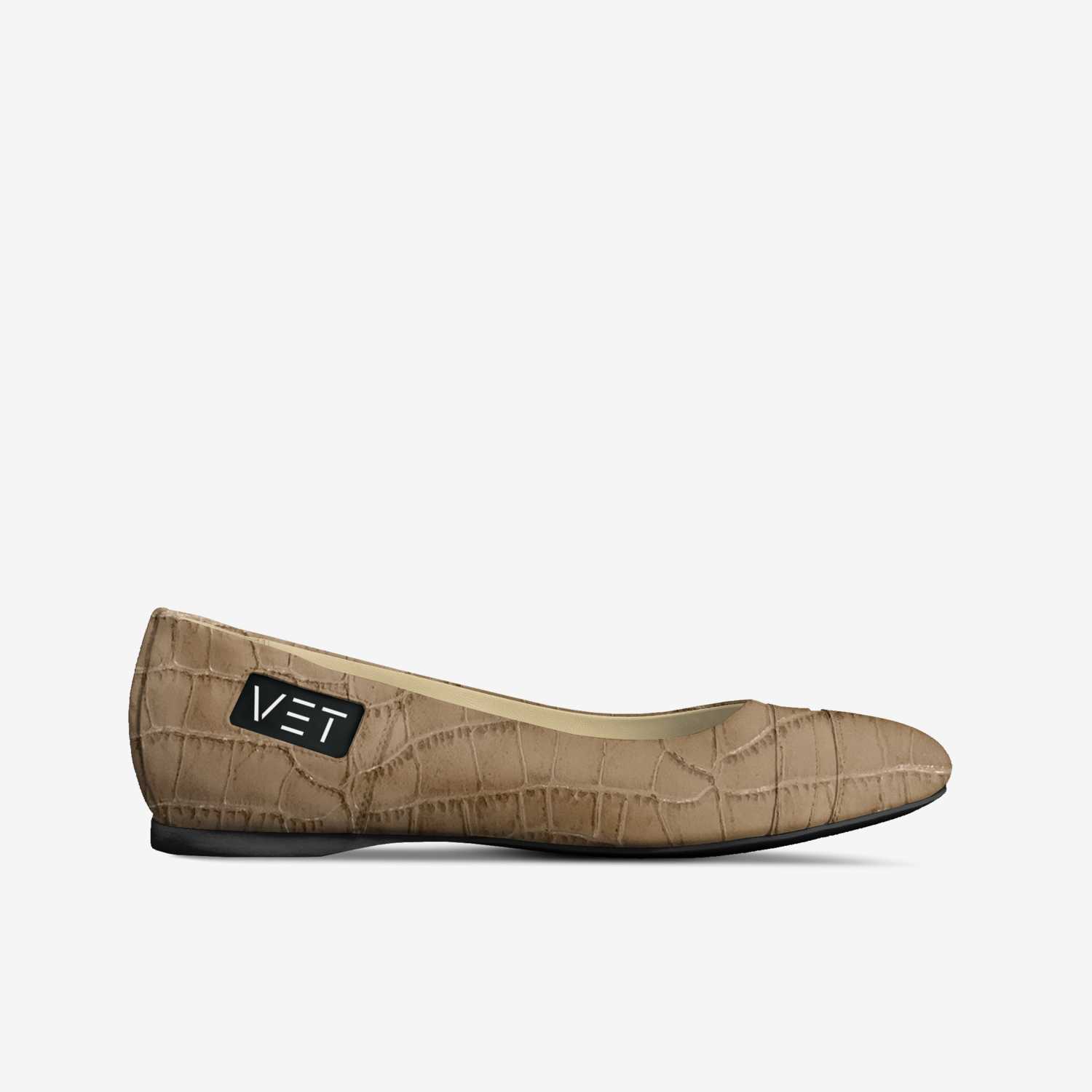 VETfab 2 custom made in Italy shoes by Desi Shedrick | Side view