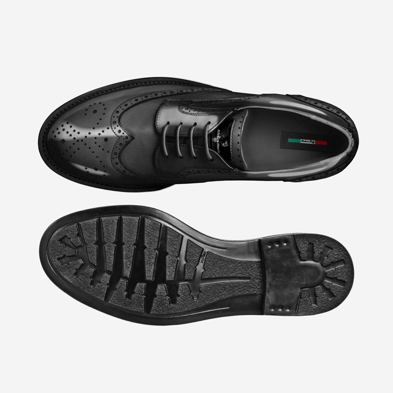 Rickey Davis custom made in Italy shoes by Rickey Davis | Top view