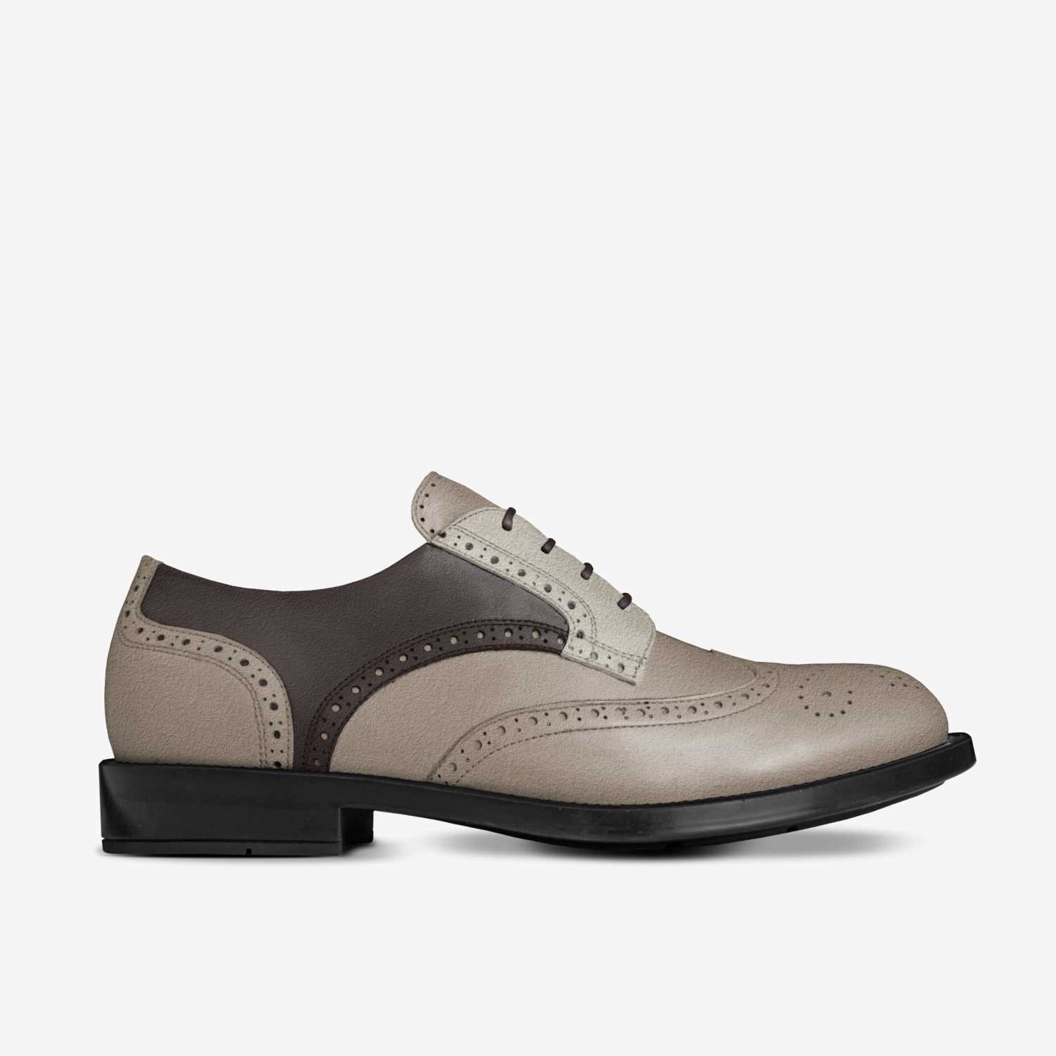 Saxed custom made in Italy shoes by Fereca Jancley Footwear | Side view