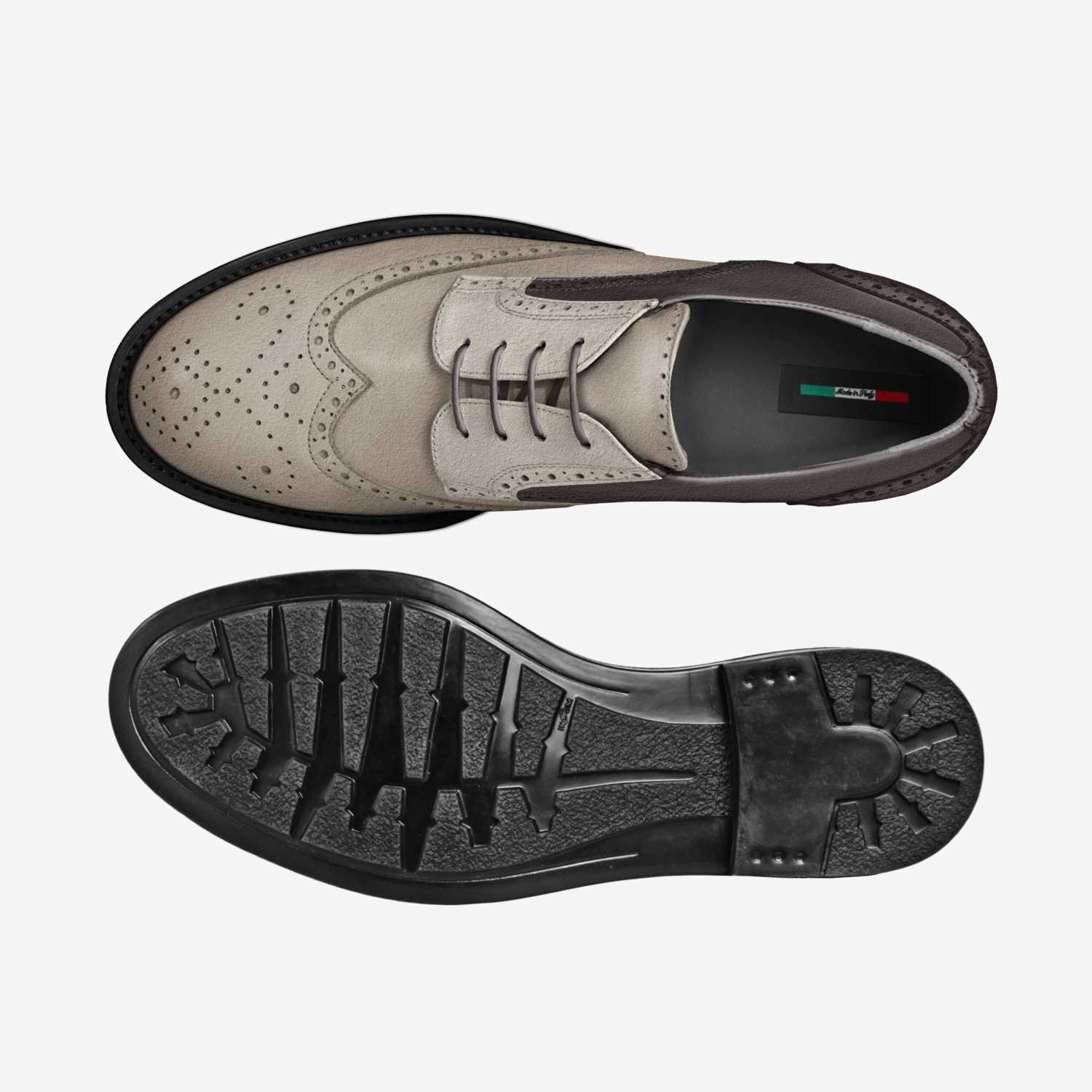 Saxed custom made in Italy shoes by Fereca Jancley Footwear | Top view