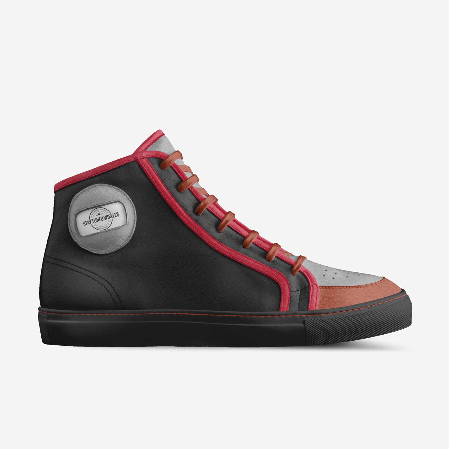 P.L.S. custom made in Italy shoes by Derrell Alves | Side view